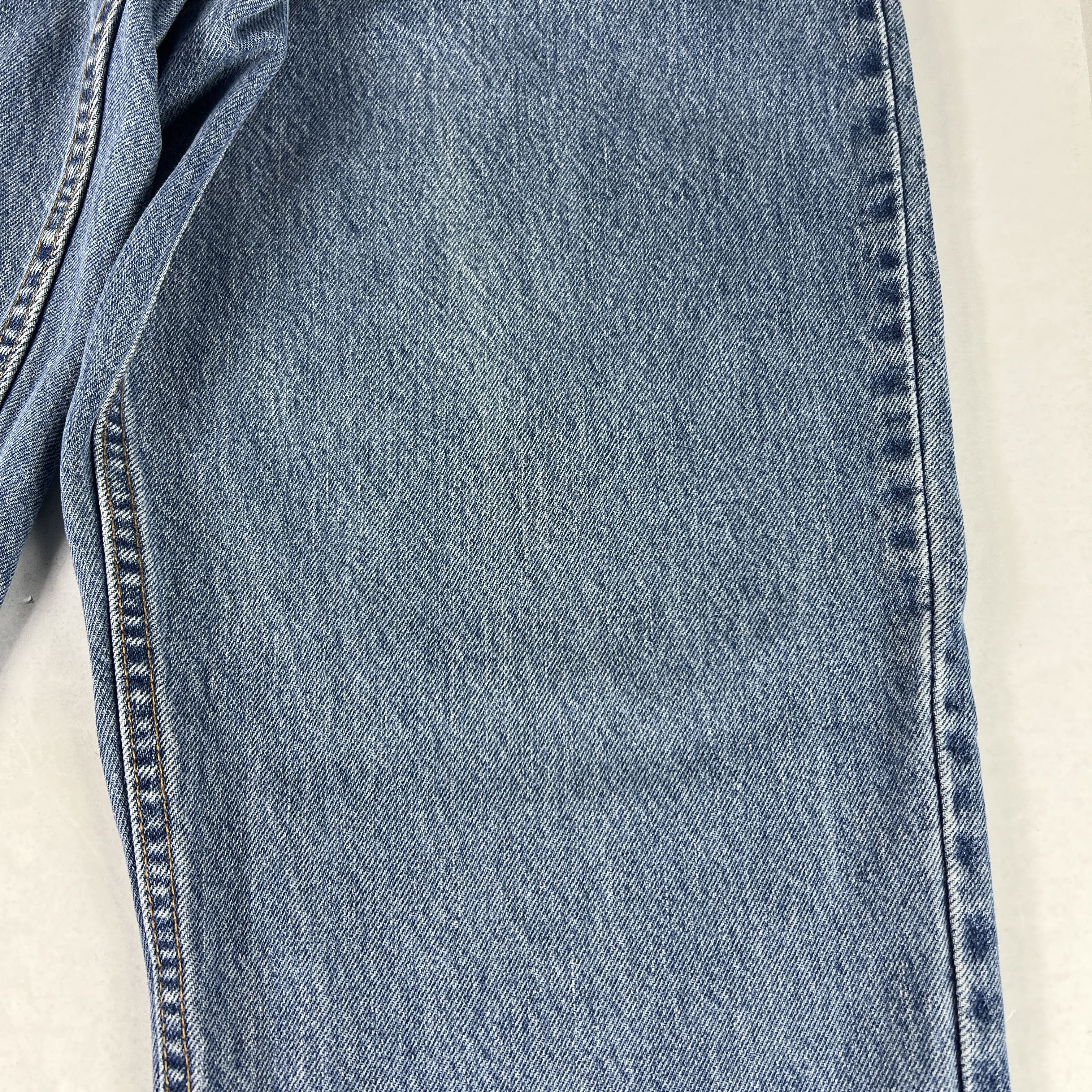 Levi's × Vintage VTG 90s Levi's Jeans 560 Loose Tapered Blue Cotton Denim Size US 32 / EU 48 - 4 Thumbnail