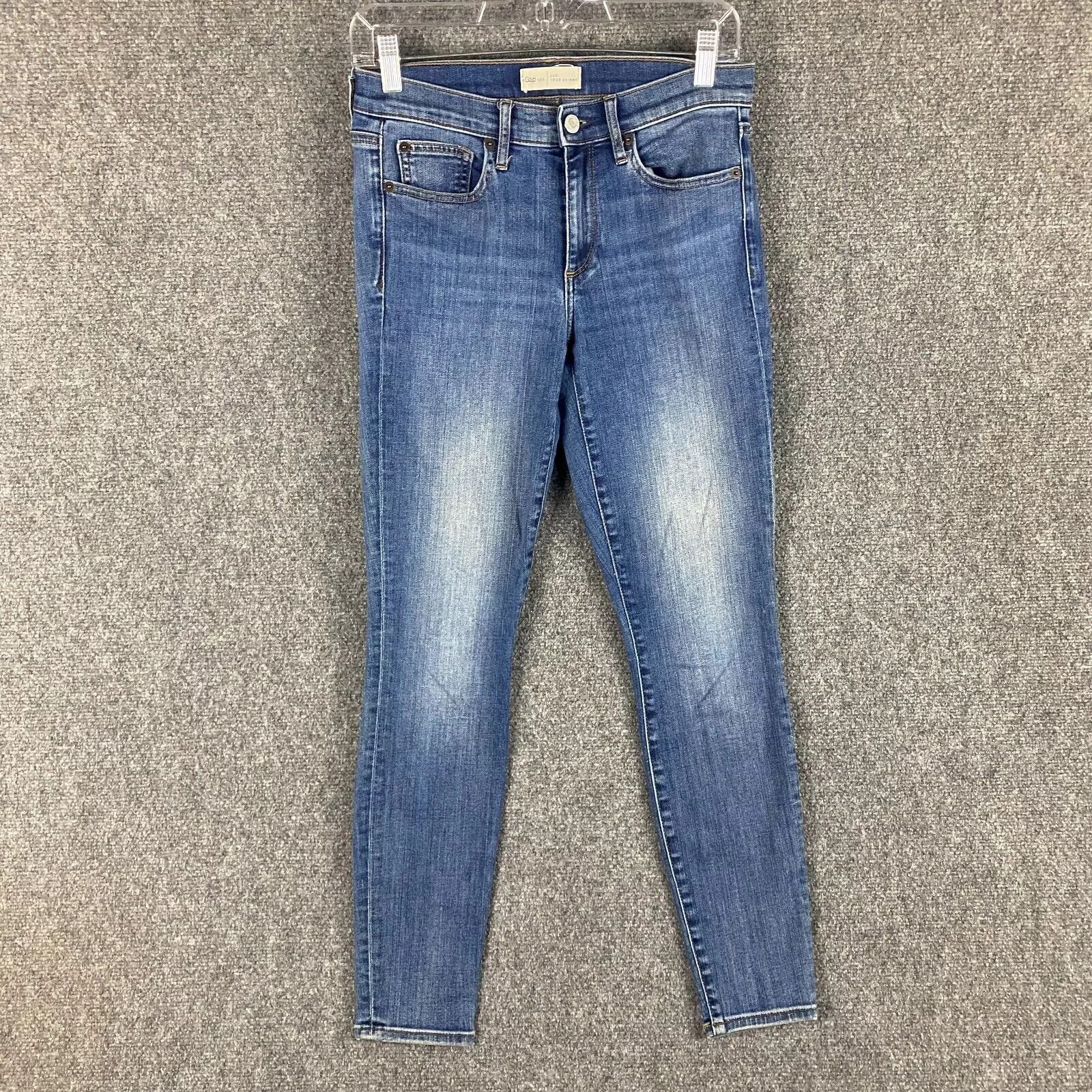 Gap Gap 1969 Jeans Women's 28R True Skinny Medium Wash Stretch Size 28" / US 6 / IT 42 - 1 Thumbnail