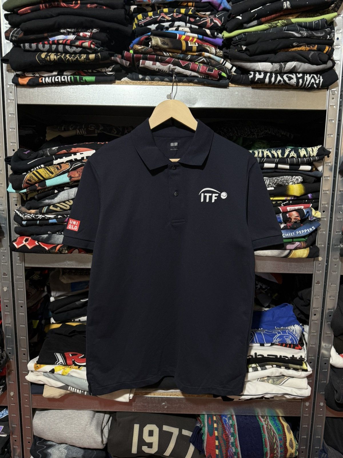 Uniqlo Rare Uniqlo Wheelchair Tennis Tour ITF Polo Shirt Size US L / EU 52-54 / 3 - 1 Thumbnail