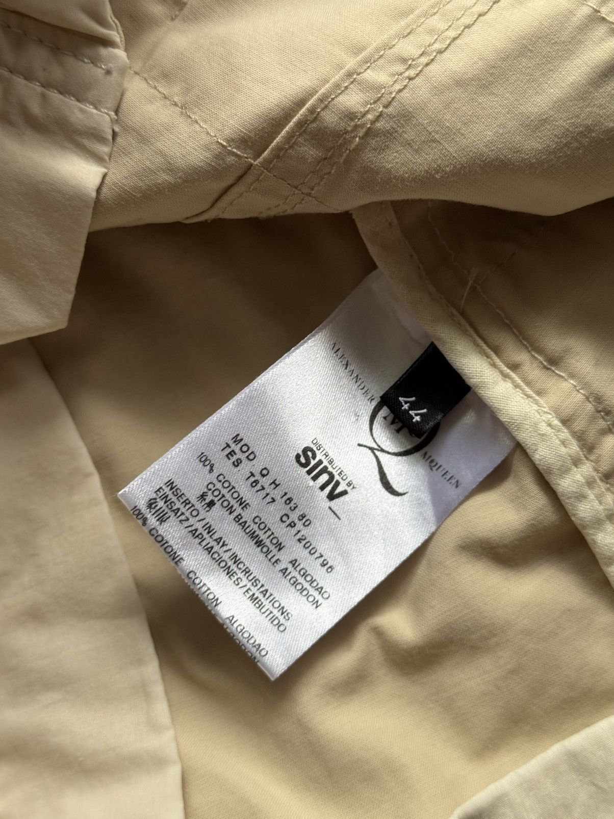 Alexander McQueen Alexander McQueen Vintage Lightweight Jacket Size 44 Size M / US 6-8 / IT 42-44 - 11 Thumbnail