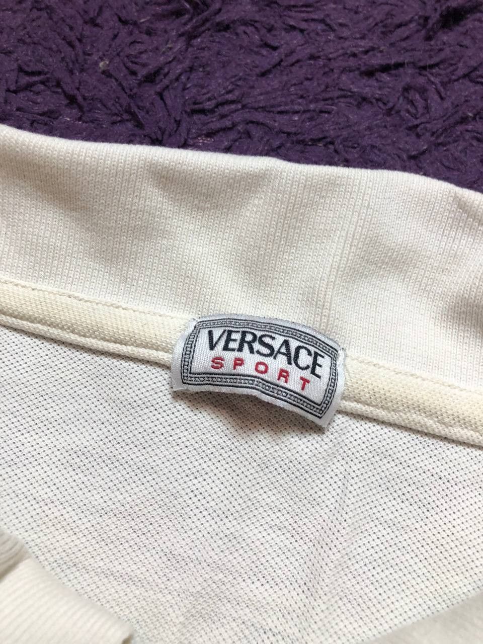 Versace Vintage Casual Old Money Versace SPORT Polo T-shirt Y2K Size US XXL / EU 58 / 5 - 2 Thumbnail