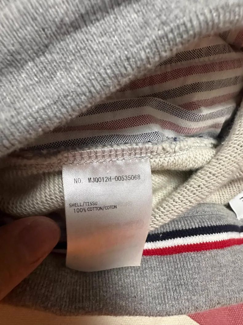 Thom Browne Thom Browne size4 Classic striped shorts in grey Size US 29 - 4 Thumbnail