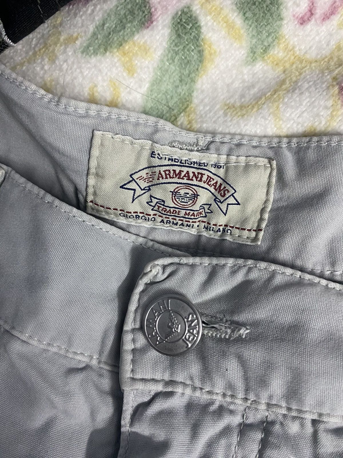 Giorgio Armani Giorgio Armani Jeans Carpenter Pants Grey Size US 30 / EU 46 - 6 Thumbnail