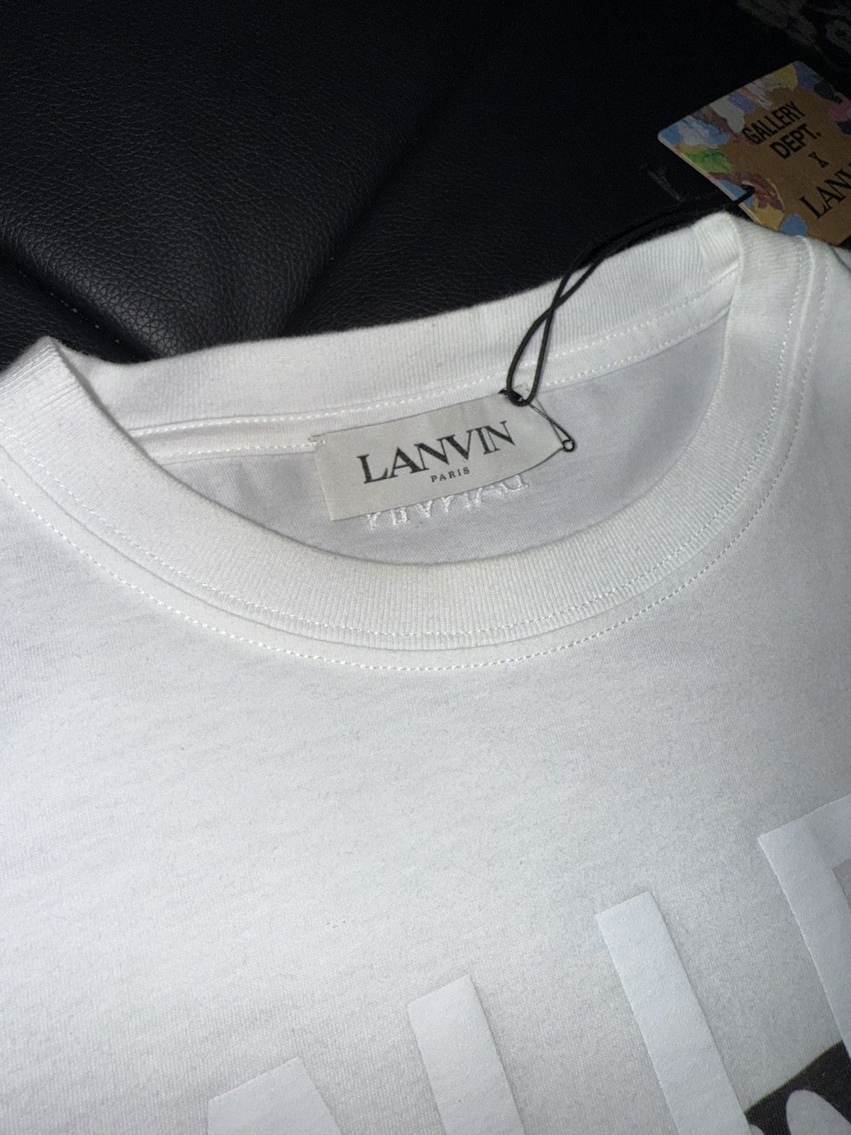 Gallery Dept. × Lanvin Gallery dept x Lanvin logo t shirt Size US L / EU 52-54 / 3 - 3 Thumbnail