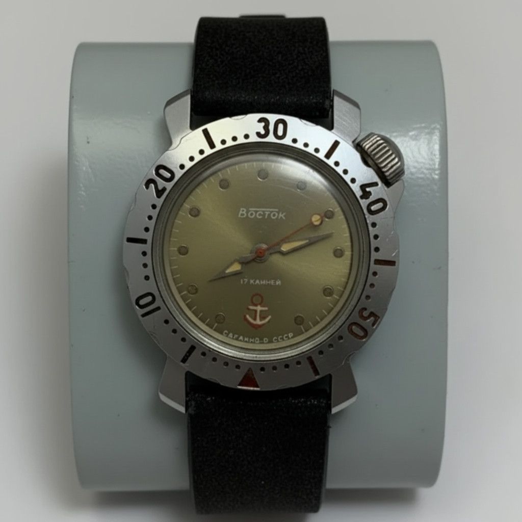 Vintage Vintage Komandirskie Youth Wristwatch USSR Mechanical 17J Size ONE SIZE - 3 Thumbnail