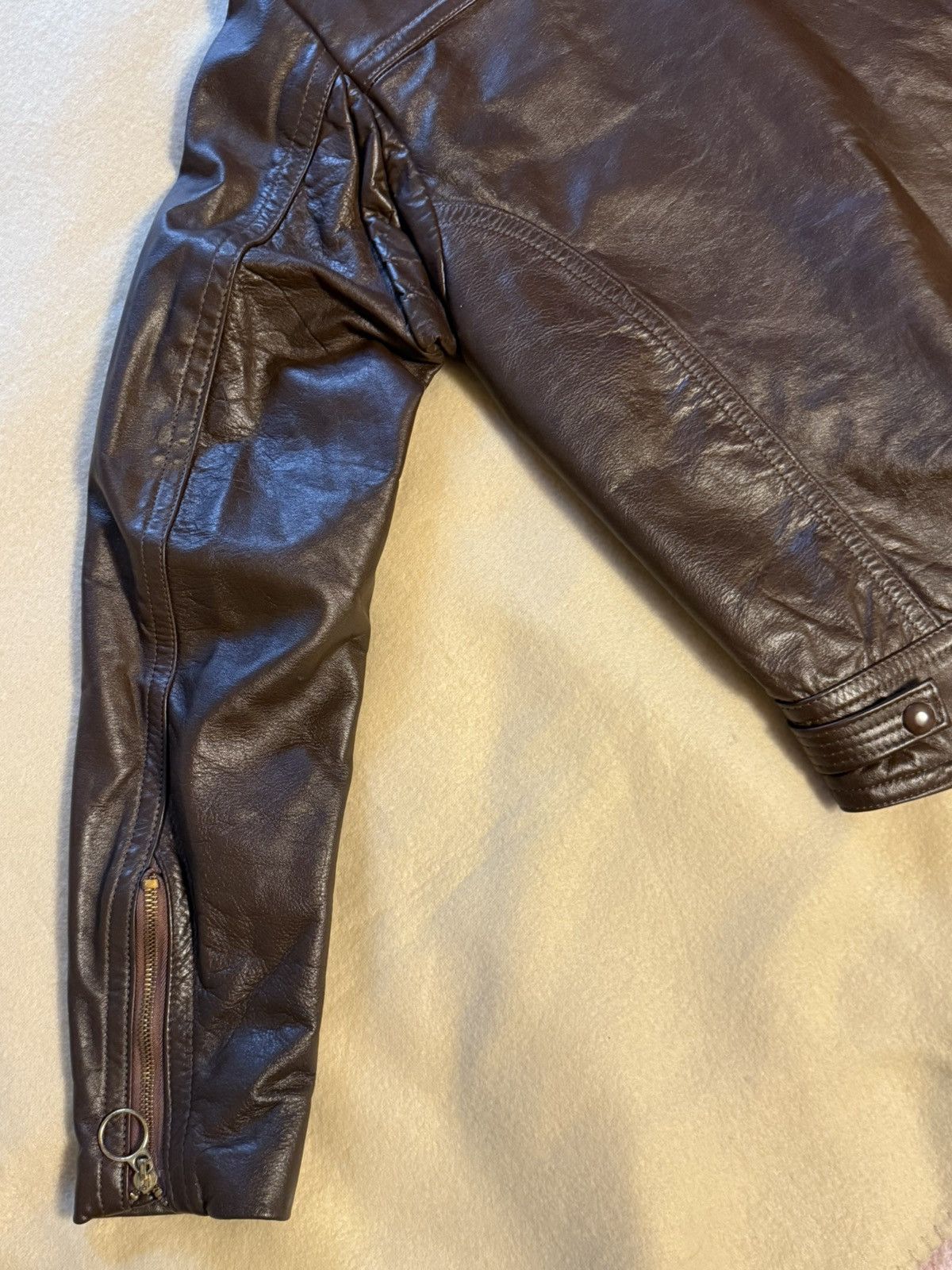 Harley Davidson Harley Davidson AMC Cavalier Leather Trucker/Moto Jacket 36 Size US XXS / EU 40 - 18 Thumbnail