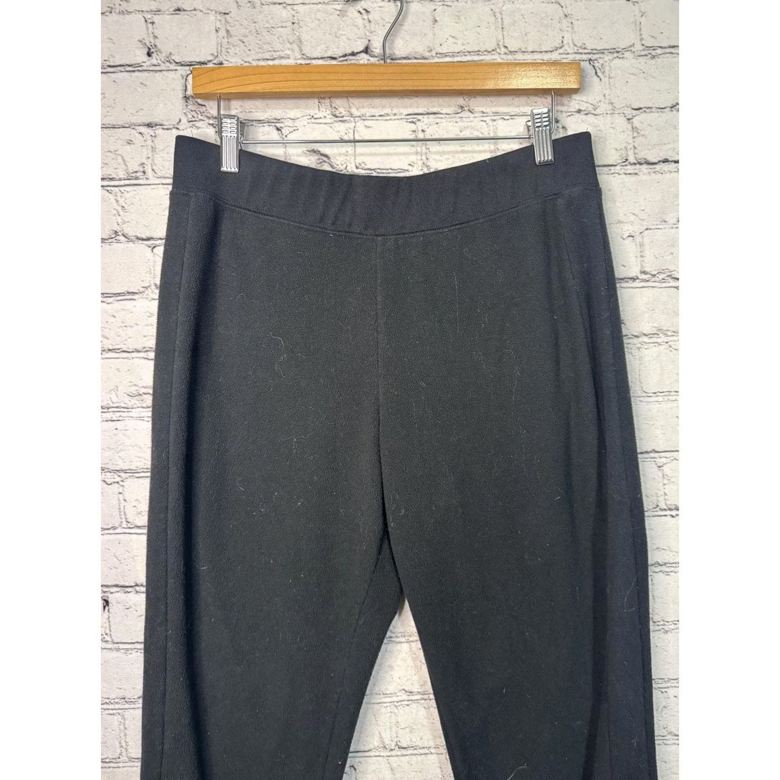 Nike Nike Black Men's Pants Size L Casual Straight Cotton Drawstring Size US 33 - 2 Thumbnail
