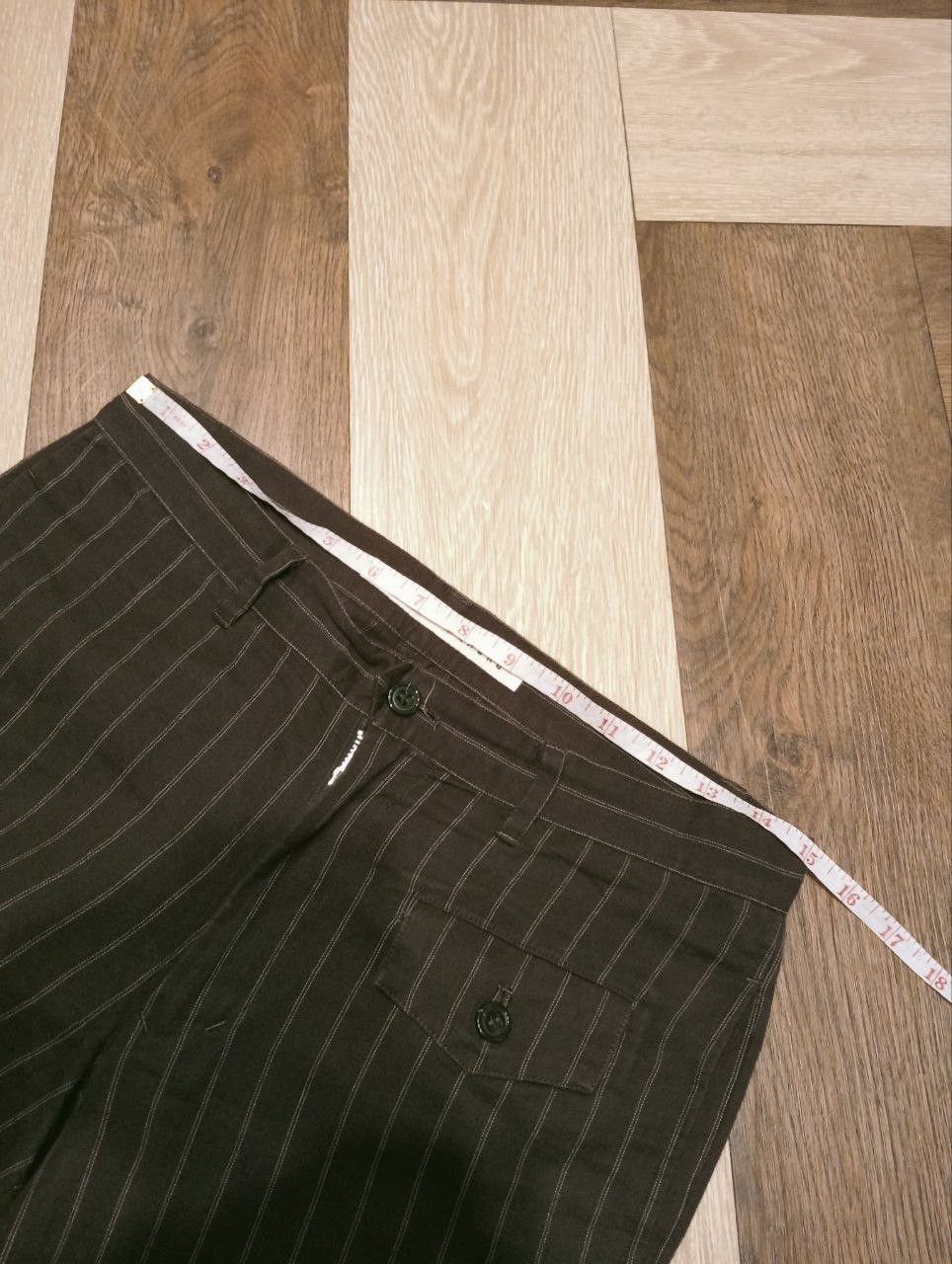 Issey Miyake VINTAGE ISSEY MIYAKE SUNAO KUWAHARA STRIPED PANTS Size 30" / US 8 / IT 44 - 8 Thumbnail