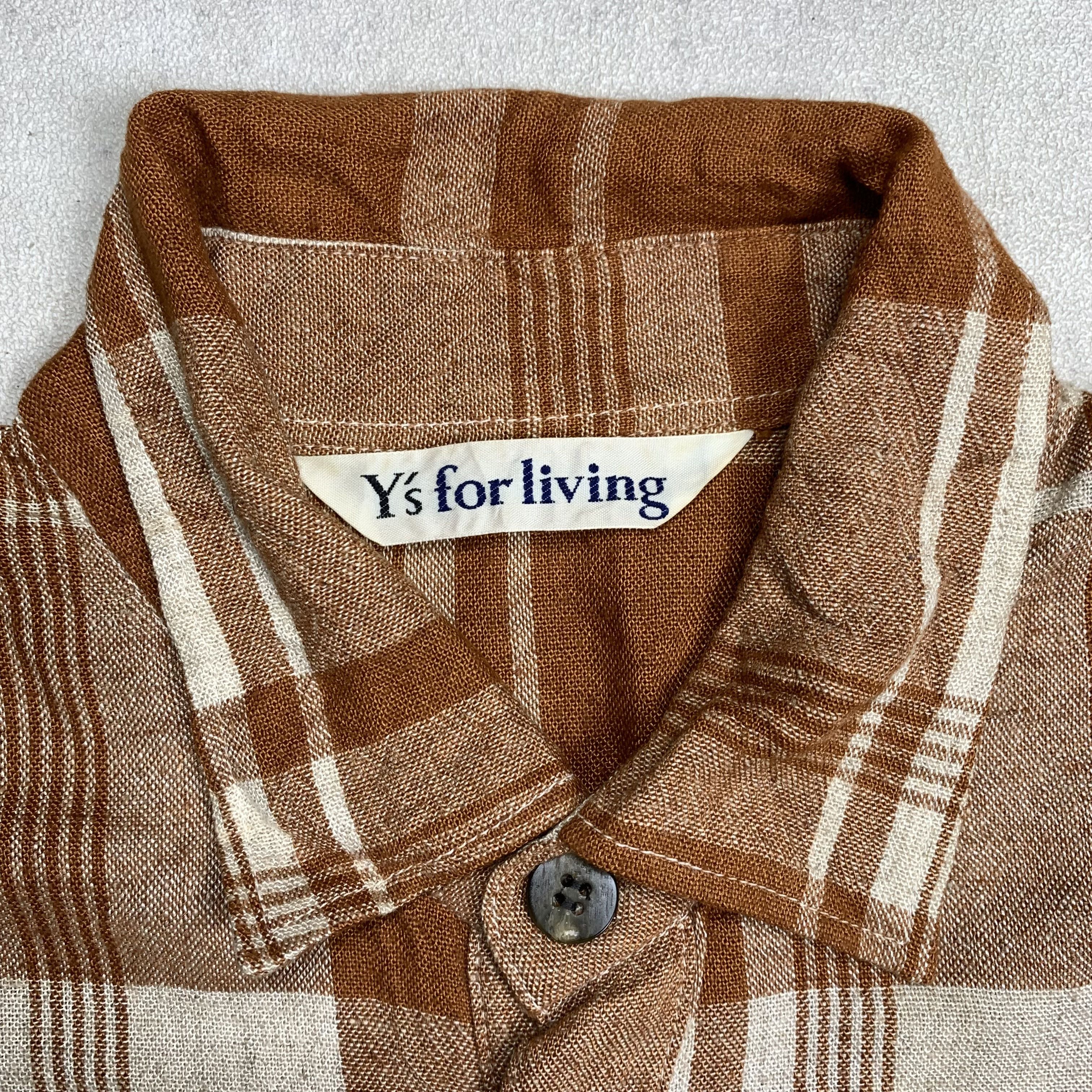 Yohji Yamamoto Y's Plaid Shirt Size S / US 4 / IT 40 - 5 Thumbnail