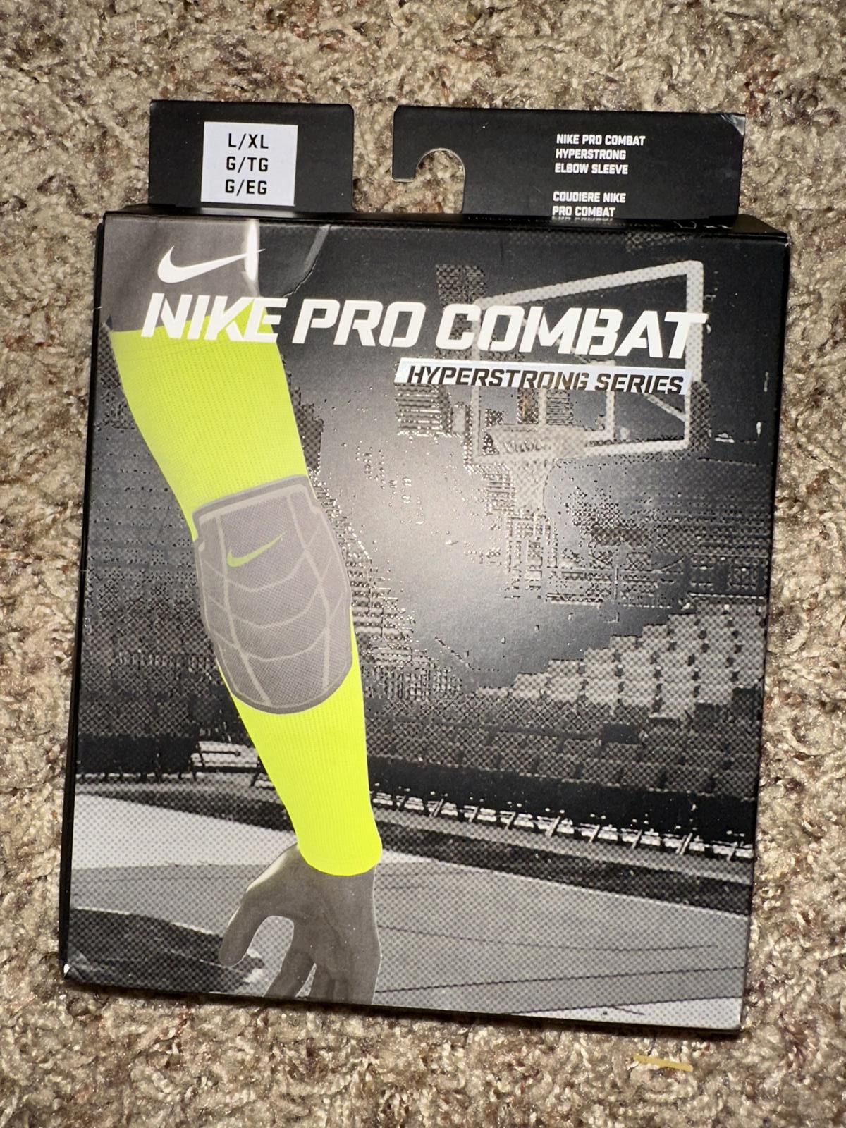 Nike Nike Pro Combat Hyperstrong Elbow Sleeve Size ONE SIZE - 1 Thumbnail