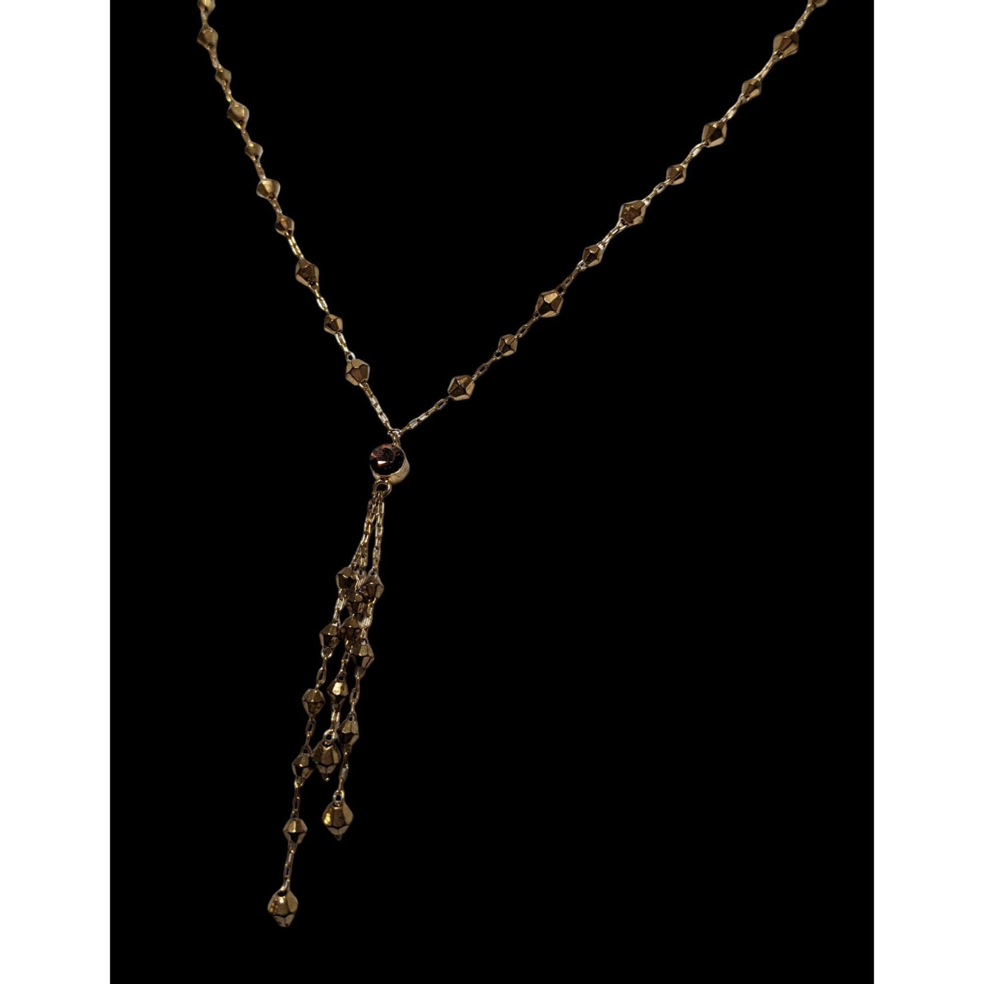 Other Y2K Icing Gold Beaded Tassel Necklace Size ONE SIZE - 10 Thumbnail
