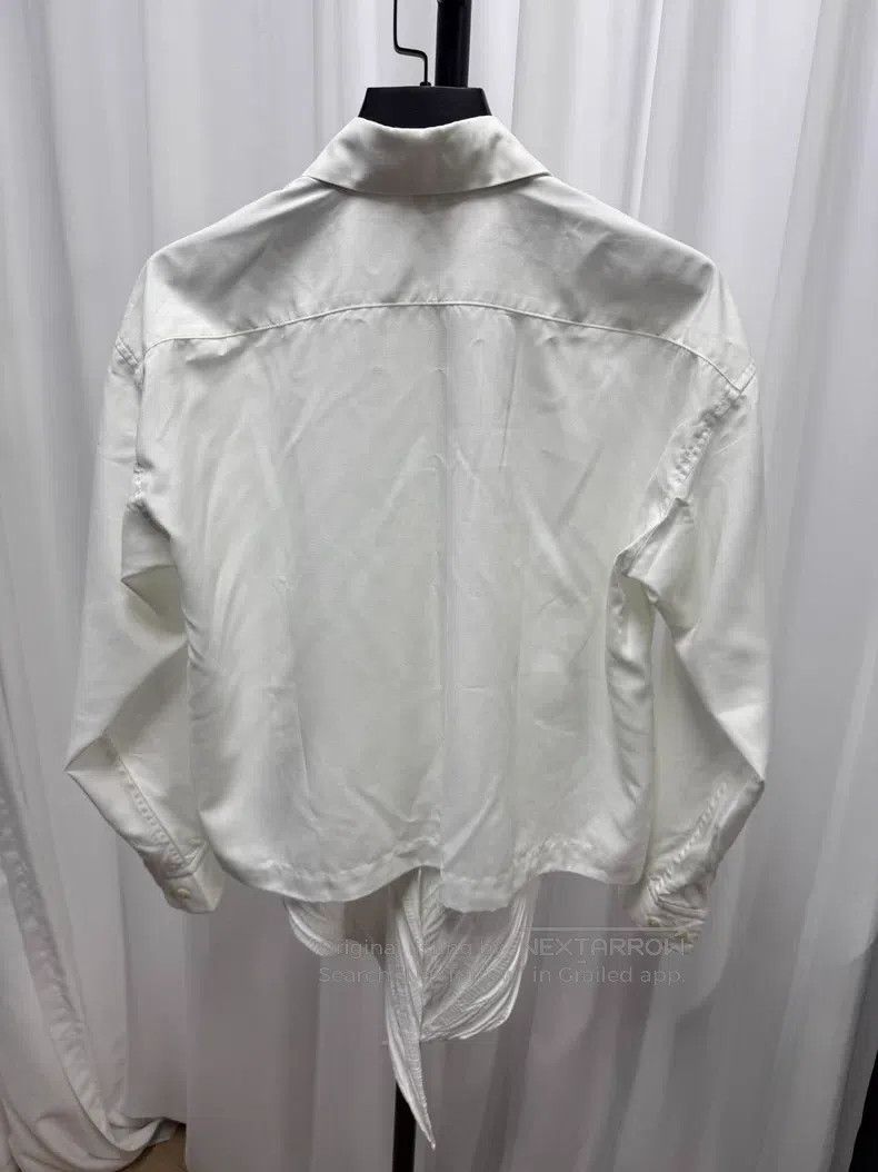 Issey Miyake Issey Miyake Pleated Pointed Collar Shirt Size US M / EU 48-50 / 2 - 8 Thumbnail
