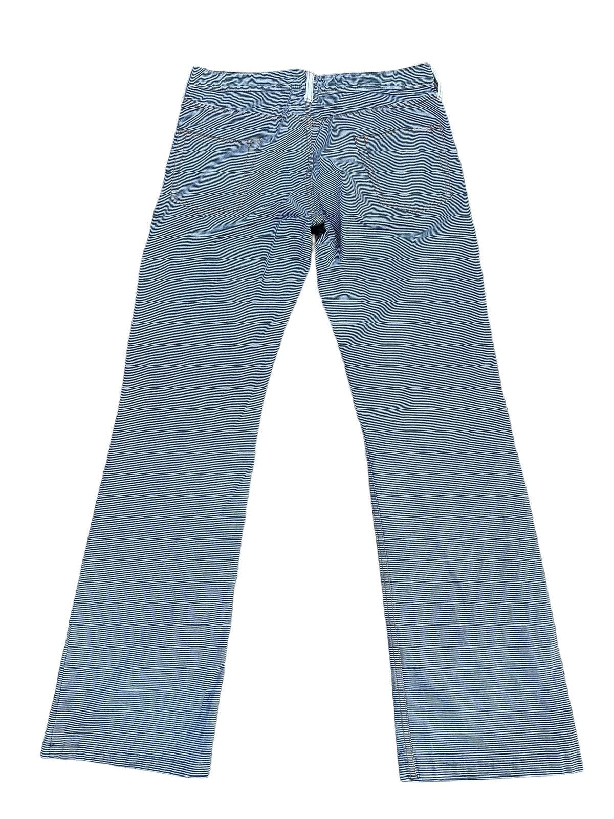 wjk U.U Japan Horizontal Striped Pant Flare Jeans Size US 31 - 2 Thumbnail