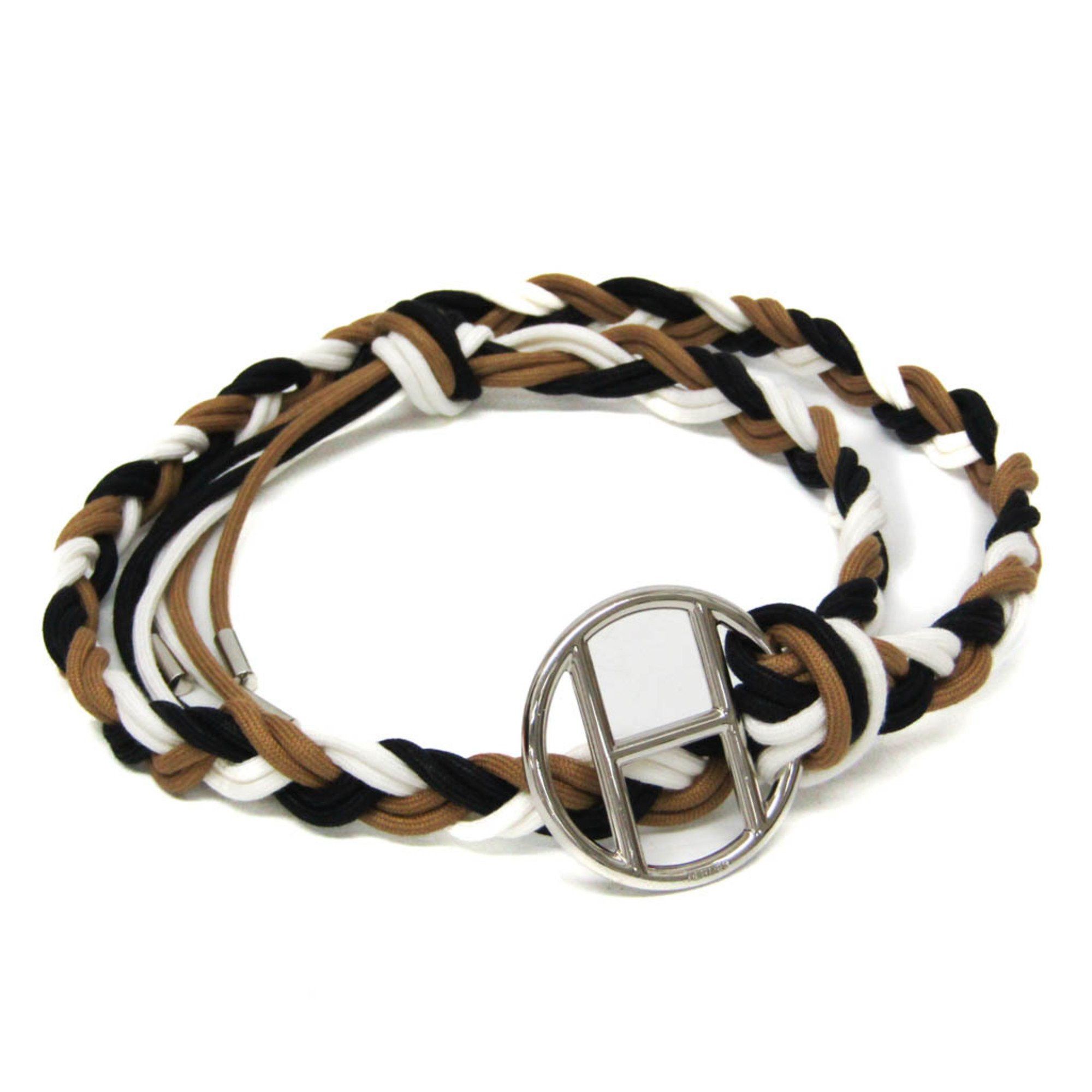 Hermes Hermes Sash Belt With H Motif Women,Men Cotton Sash Belt Black,Brown,Silver,White Size ONE SIZE - 1 Thumbnail