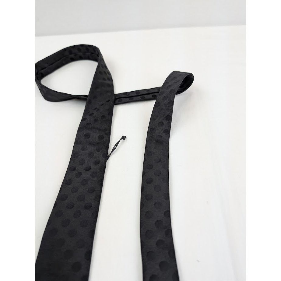 Saint Laurent Paris o1rshd1 Size: OS / Dotted Tie in Black Size ONE SIZE - 6 Thumbnail