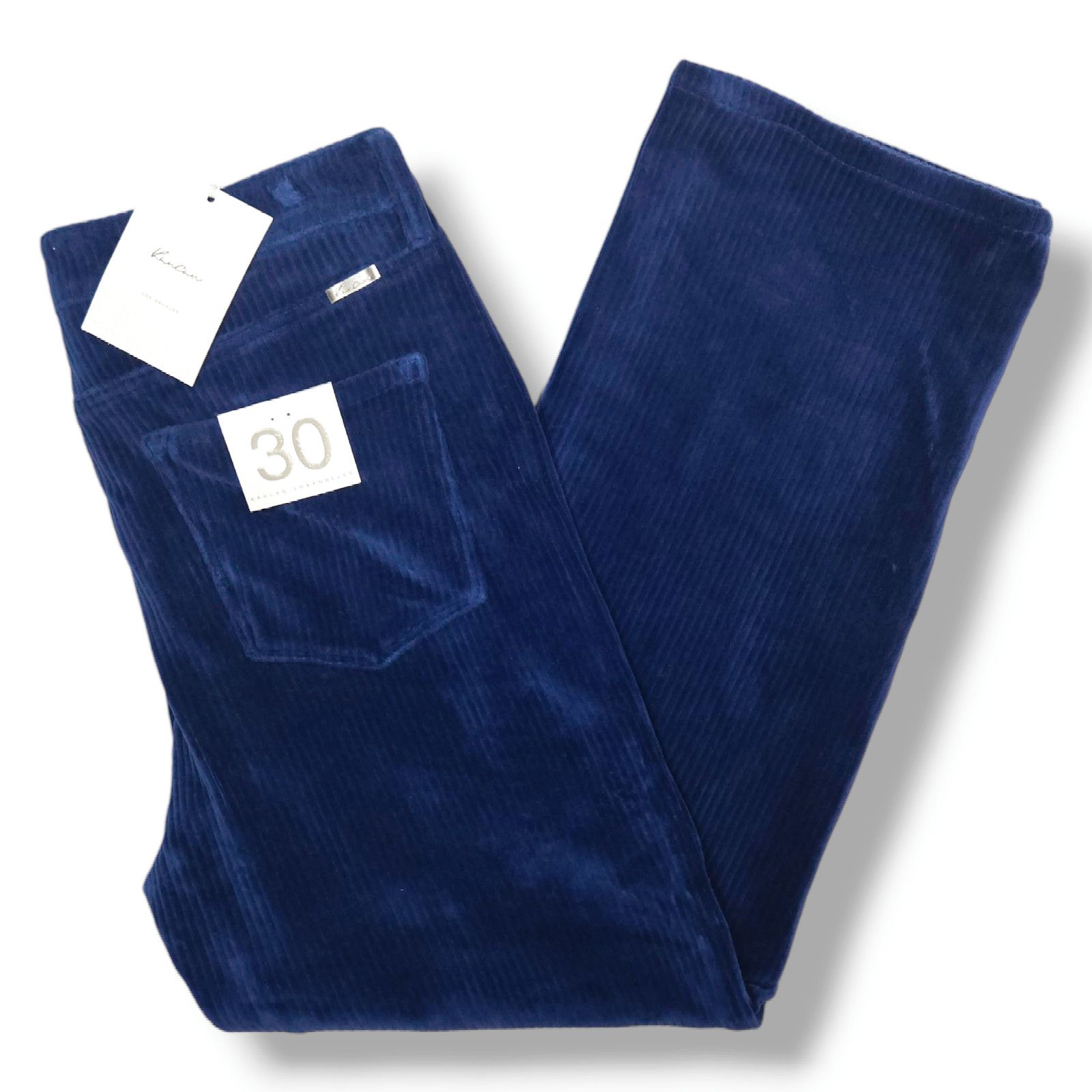 Other NWT KanCan High Rise Corduroy Straight Leg Pants Sz. 30x28 Size 30" / US 8 / IT 44 - 1 Thumbnail