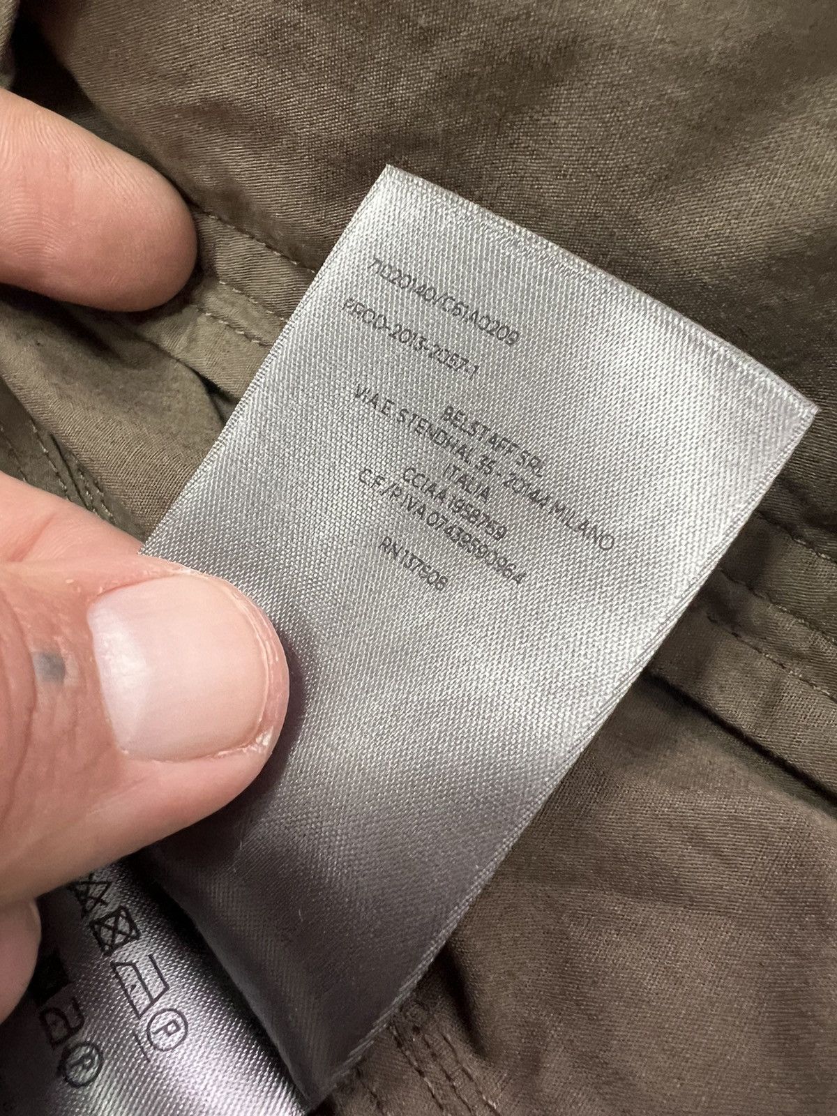 Belstaff × Vintage Vintage Belstaff cropped biker racing nylon Jacket Size US M / EU 48-50 / 2 - 11 Thumbnail