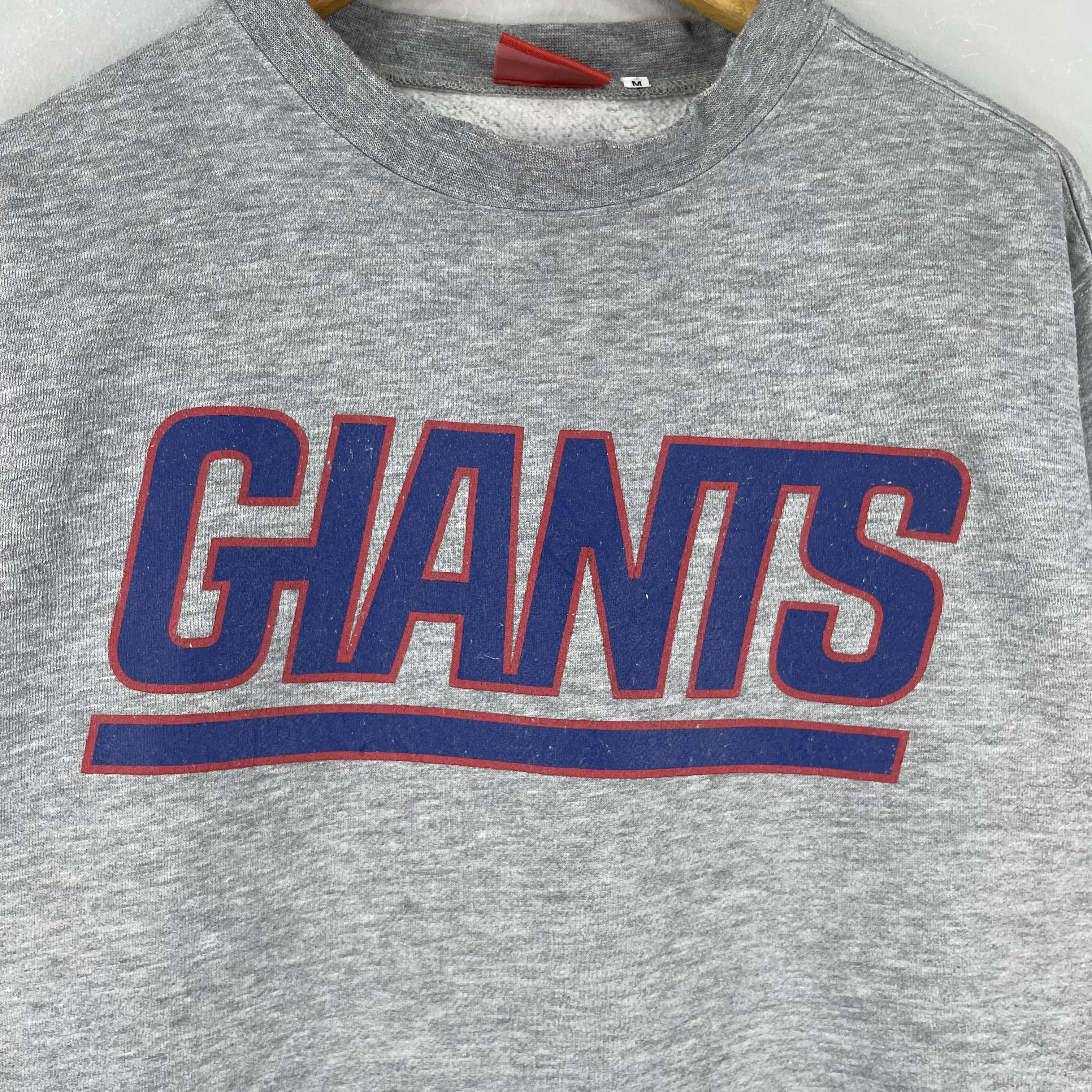 NFL Vintage Y2K NEW YORK GIANTS Nfl Printed Sweatshirt Size US M / EU 48-50 / 2 - 2 Thumbnail
