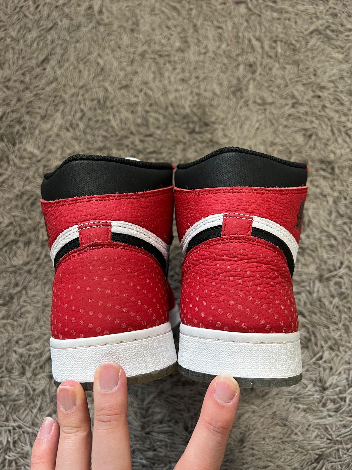 Nike Jordan 1 Retro High Spider Man Origin Story Size US 8.5 / EU 41-42 - 4 Thumbnail
