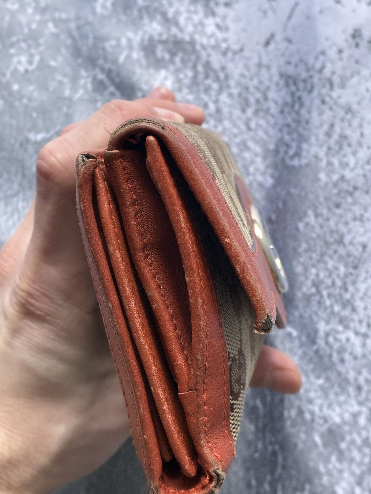 Gucci Vintage Gucci Interlocking G Wallet Size ONE SIZE - 11 Thumbnail