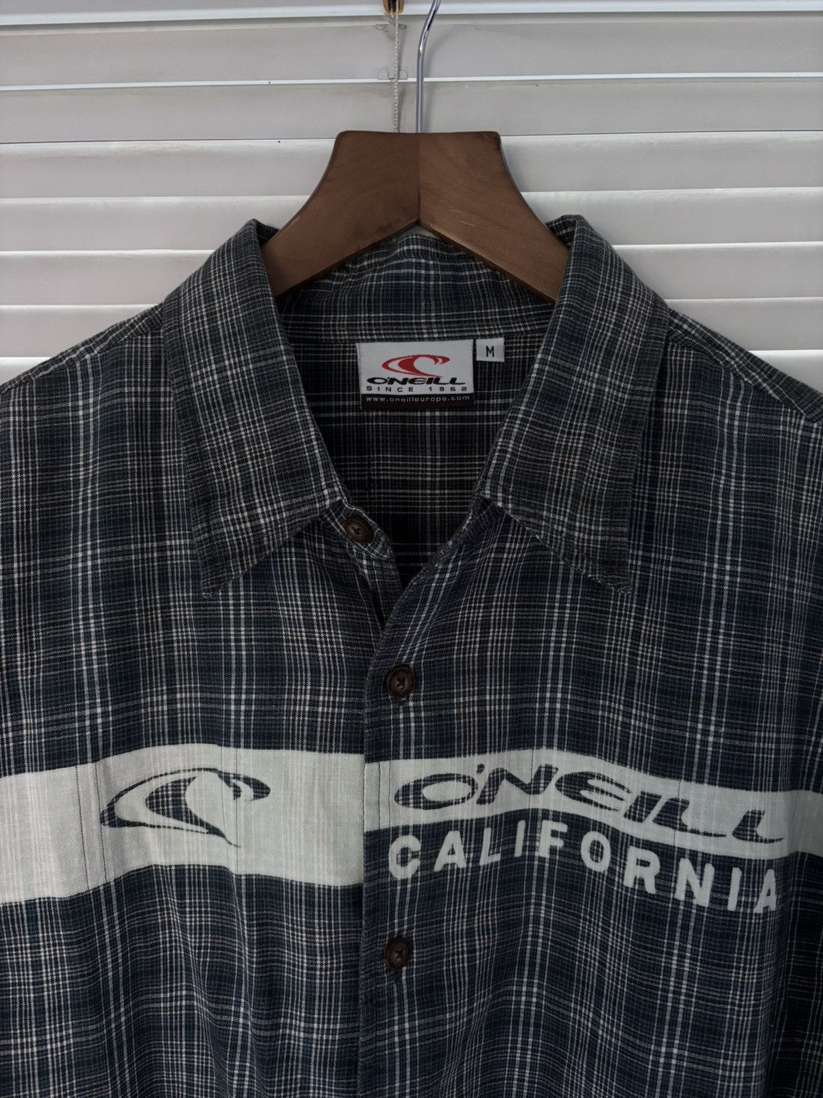 O'Neill Vintage Y2K O'Neill Plaid Flannel Shirt Big Logo Skate Surf Size US M / EU 48-50 / 2 - 3 Thumbnail
