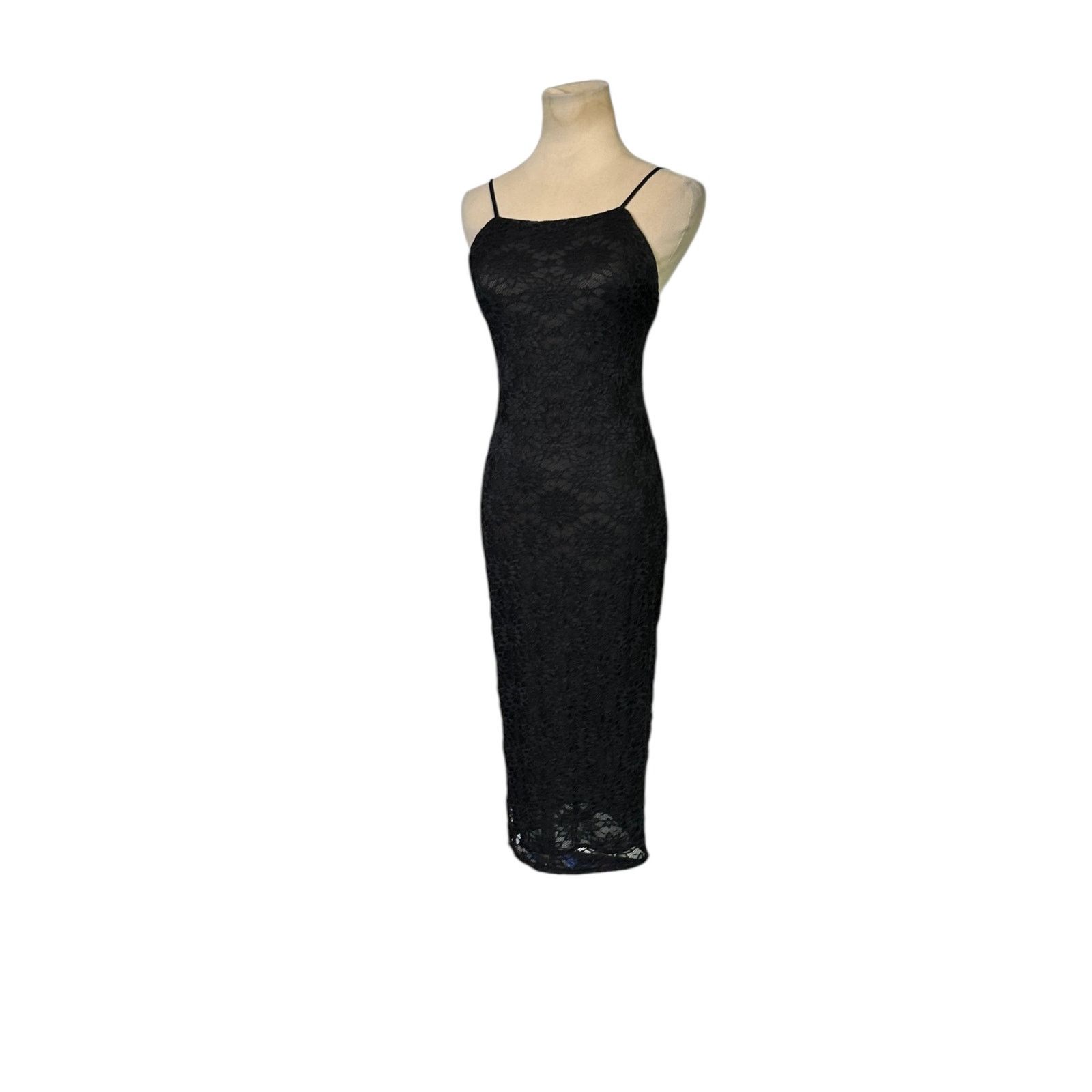 Urban Outfitters Out From Under black lace slip pencil dress size Small Size S / US 4 / IT 40 - 10 Thumbnail