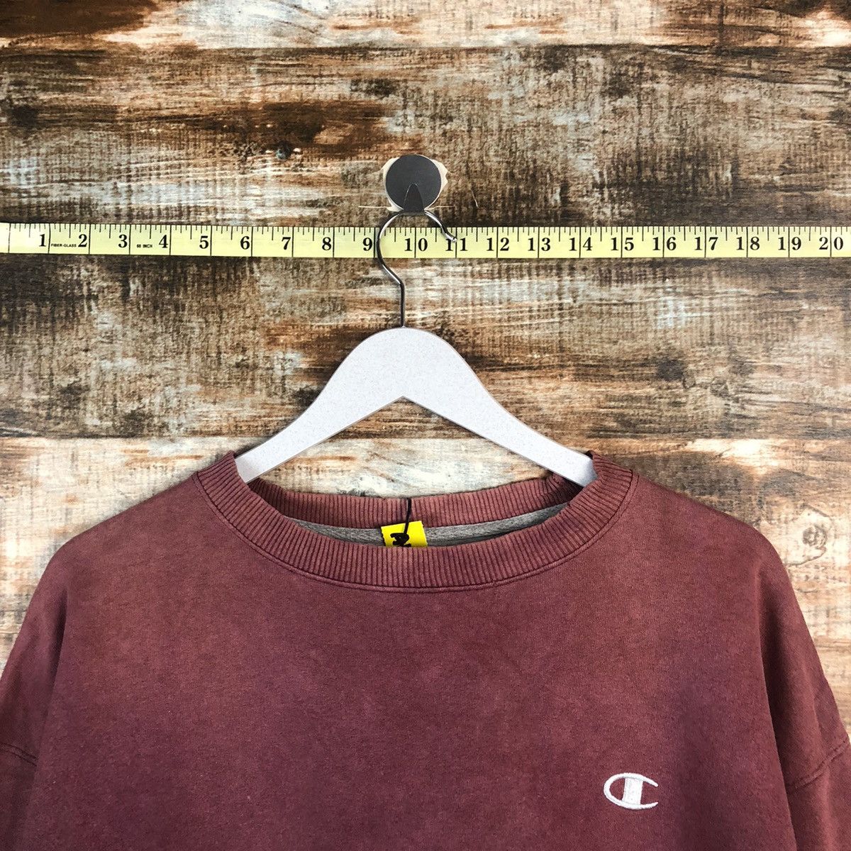Champion Champion Faded vintage Maroon Sweatshirt #A1983 Size US L / EU 52-54 / 3 - 4 Thumbnail