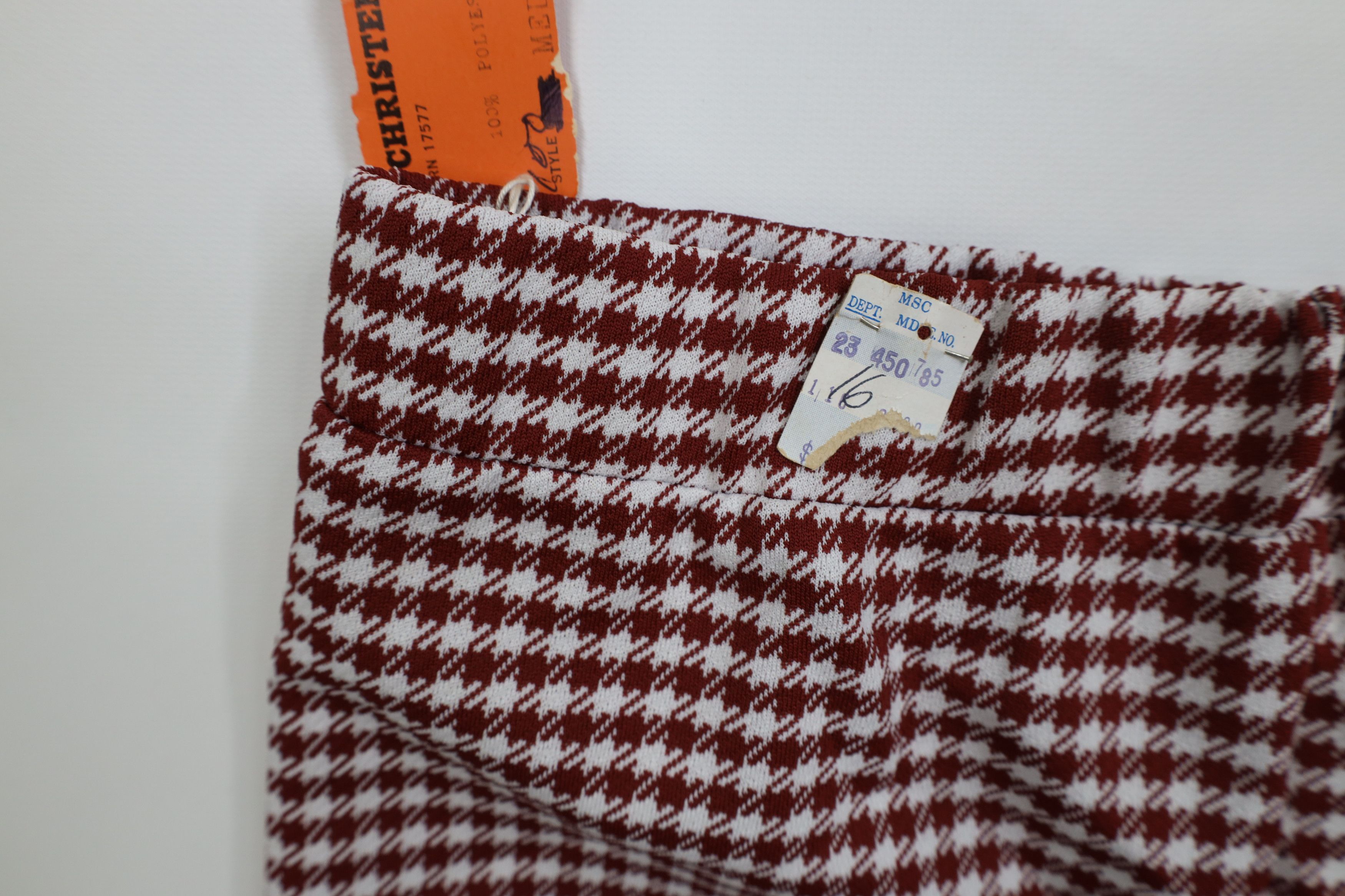 Vintage Deadstock Vintage 70s Streetwear Knit Bell Bottoms Pants USA Size 38" / US 16 / IT 52 - 11 Thumbnail