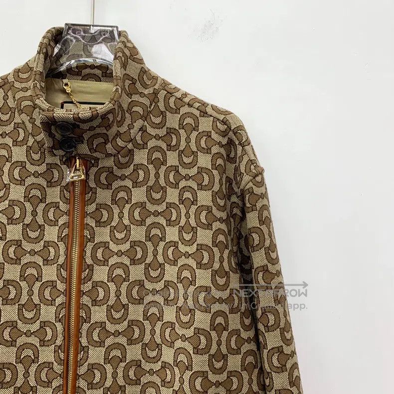 Gucci Gucci Ebony-coloured horse buckle jacquard full-printed wo Size US S / EU 44-46 / 1 - 3 Thumbnail