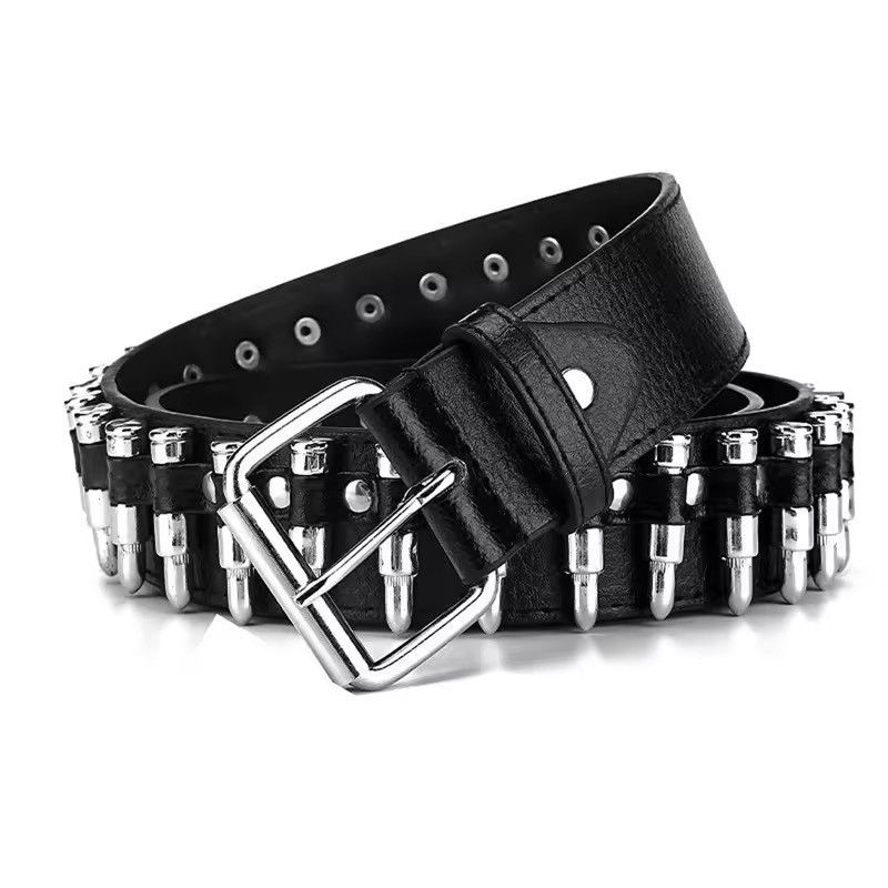 Japanese Brand × Vintage Gothic Y2K Bullet Belt Size ONE SIZE - 1 Thumbnail