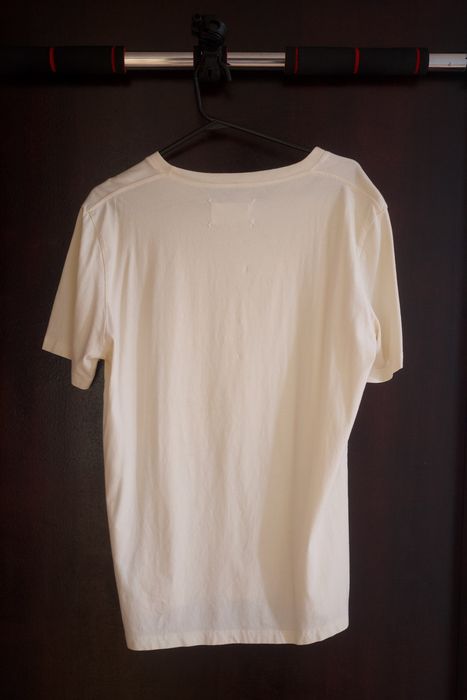 Maison margiela discount blank canvas tee