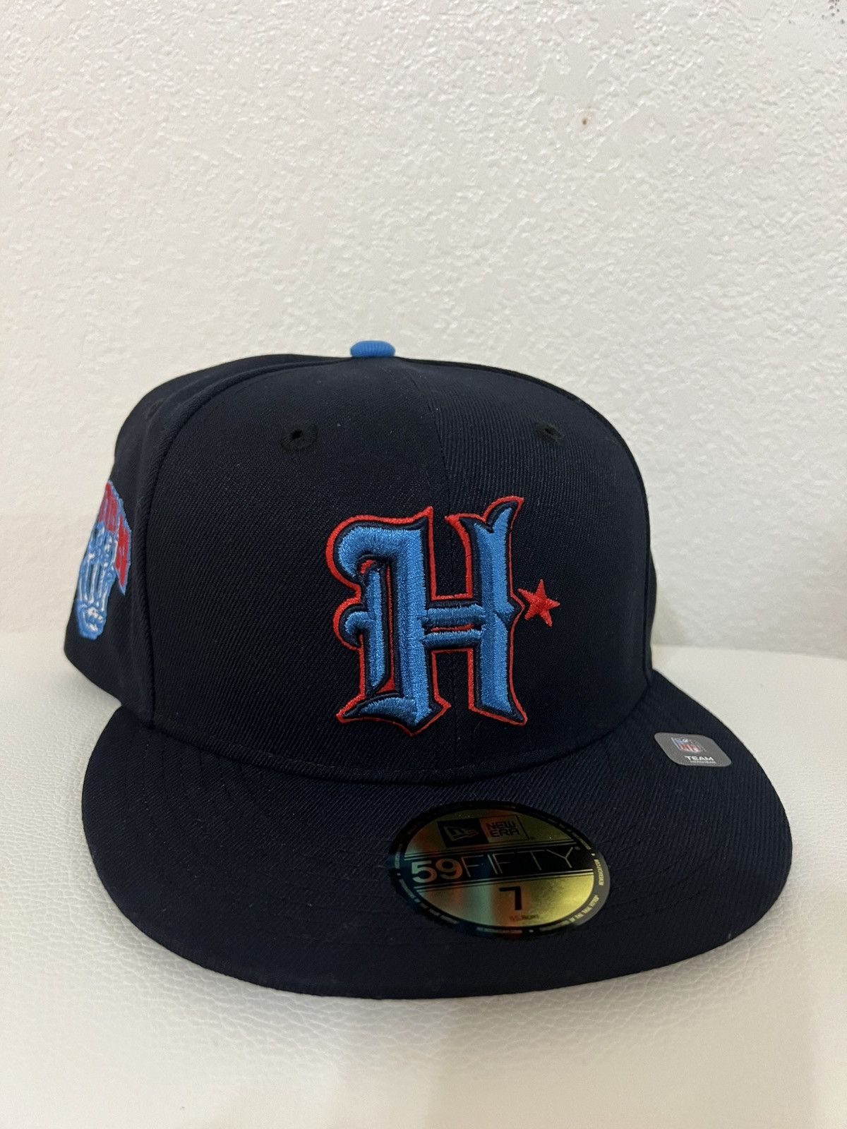 New Era New Era 59Fifty Houston Texans Fitted H-town Bone Hat Cap Size ONE SIZE - 1 Thumbnail