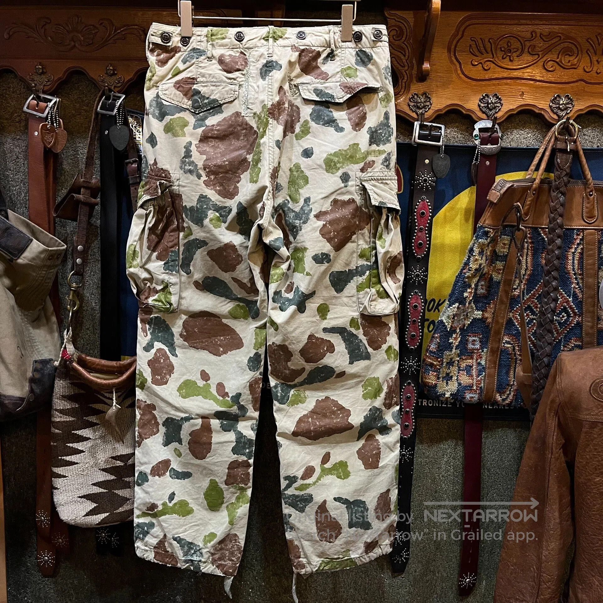RRL Ralph Lauren limited edition RRL camouflage casual pants. Size US 32 / EU 48 - 2 Thumbnail