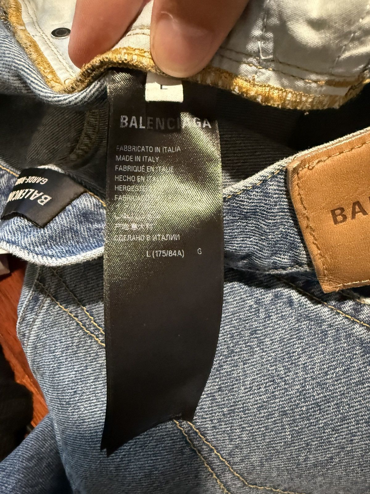 Balenciaga Balenciaga Blue Garden Robe Denim Size US 34 / EU 50 - 5 Thumbnail