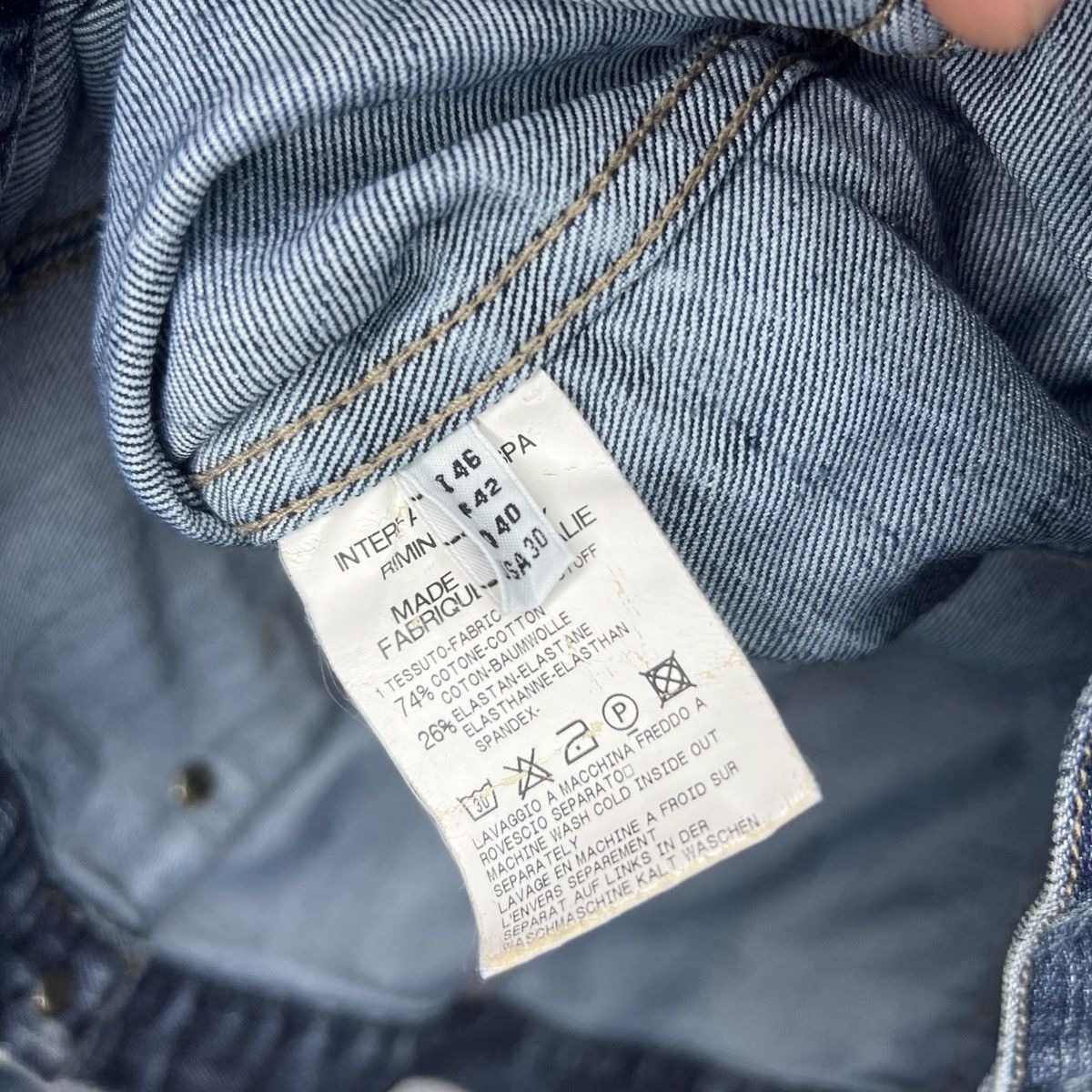 Marithe + Francois Girbaud Vintage Marithe Francois Girbaud Denim Jeans Jacket 30 USA Size M / US 6-8 / IT 42-44 - 9 Thumbnail