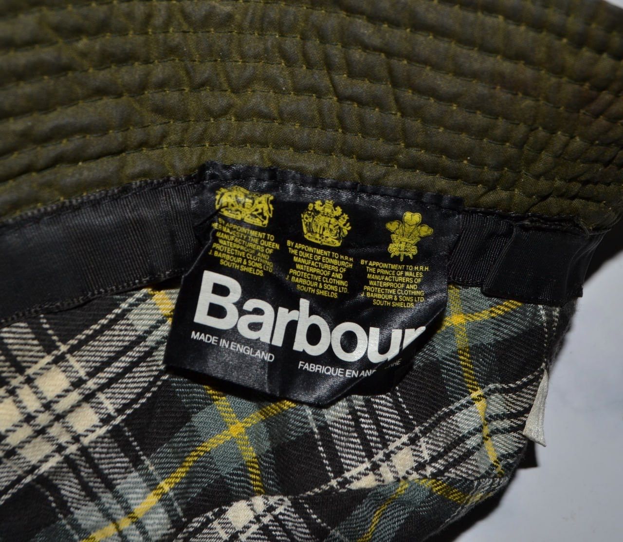 Barbour Barbour Wax Cotton Bucket Hat Plaid Men’s S Olive Size ONE SIZE - 6 Thumbnail