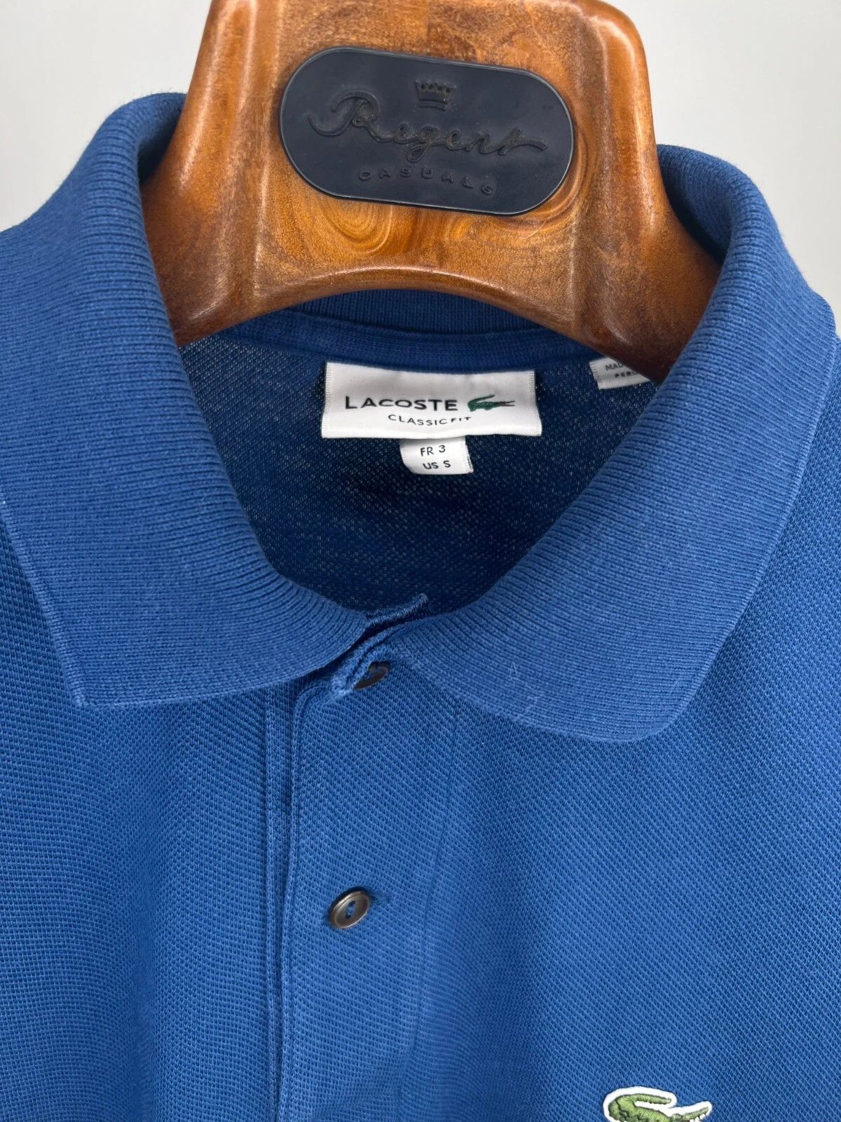 Lacoste Lacoste Cotton Polo Shirt Croc Logo Men's Size S Size US S / EU 44-46 / 1 - 5 Thumbnail