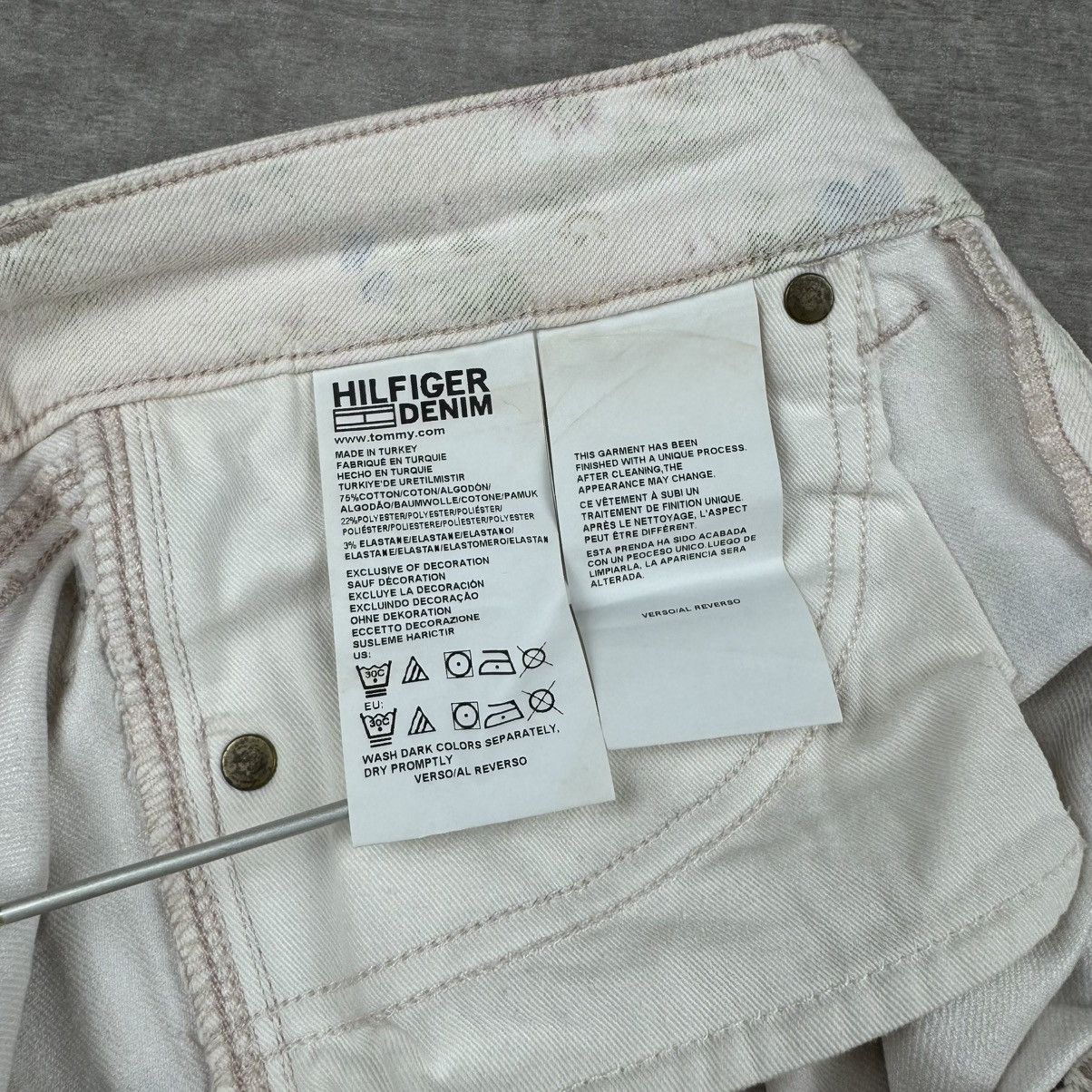 Tommy Hilfiger Tommy Hilfiger Flower Jeans Size 31" - 9 Thumbnail