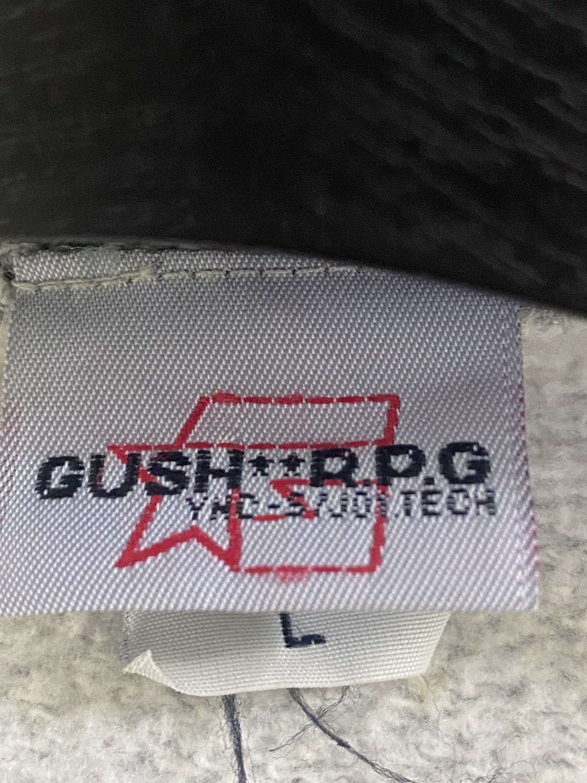 Vintage 💥GUSH CLOTHING SPELL OUT CENTER LOGO SWEATSHIRT VINTAGE 90s Size US L / EU 52-54 / 3 - 12 Thumbnail