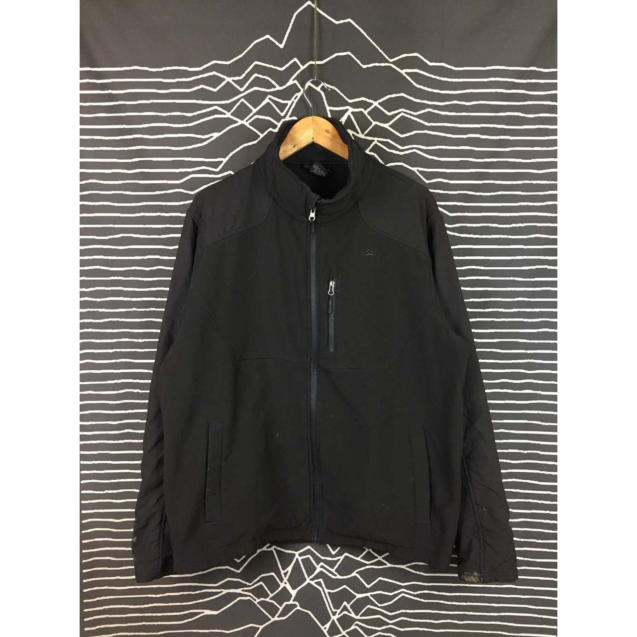Vintage Snozu Performance Full Zip Fleece Lined Soft Shell Jacket Size US XL / EU 56 / 4 - 2 Thumbnail