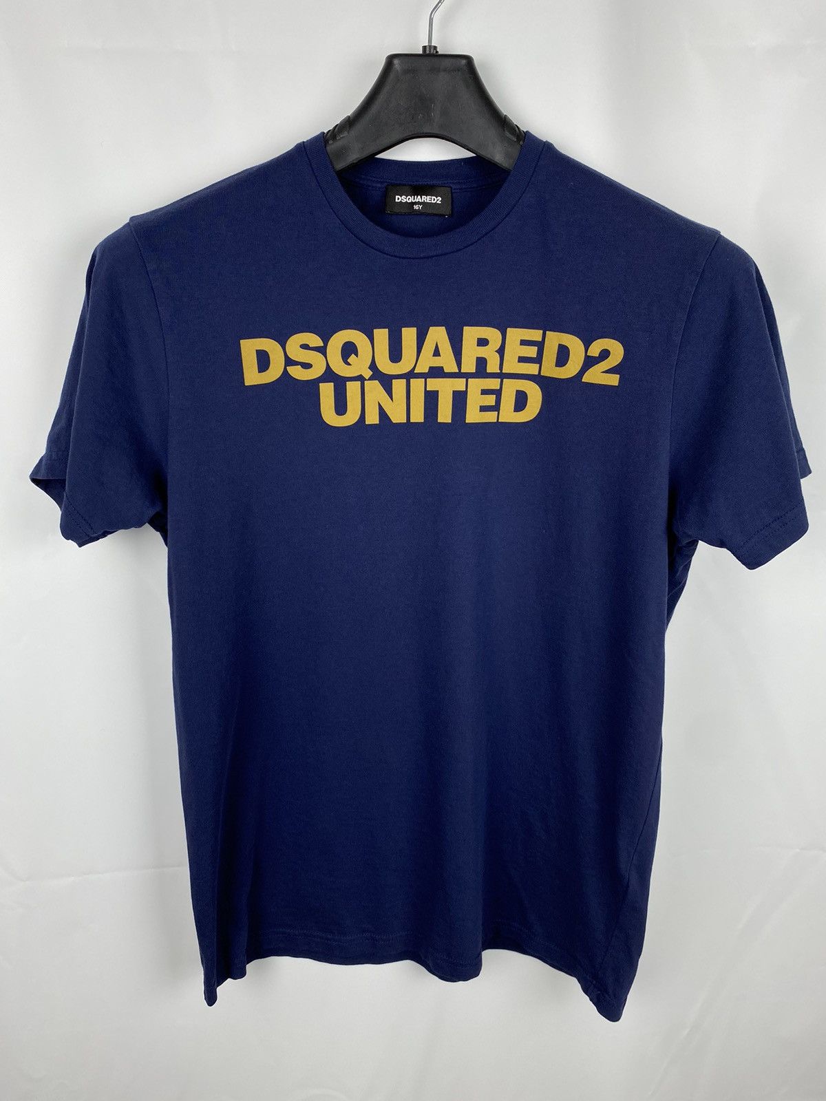 Dsquared2 Daquared2 United Logo T-Shirt Tee Stretch Size US S / EU 44-46 / 1 - 1 Thumbnail
