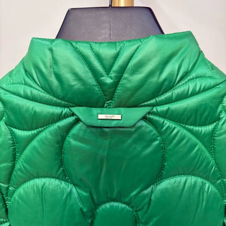 Louis Vuitton Louis Vuitton Three-flower embossed green waistcoat vest 2 Size 48R - 4 Thumbnail