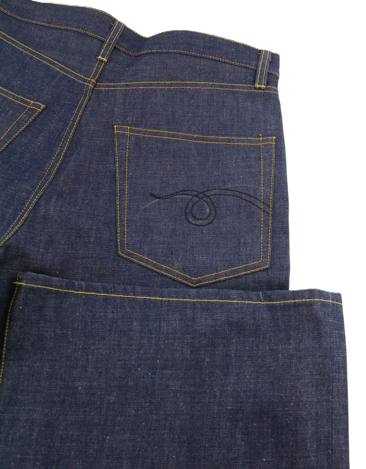 R13 LISA BAGGY 27 Bain Blue Rigid Denim 88192 Size 27" / US 4 / IT 40 - 5 Thumbnail