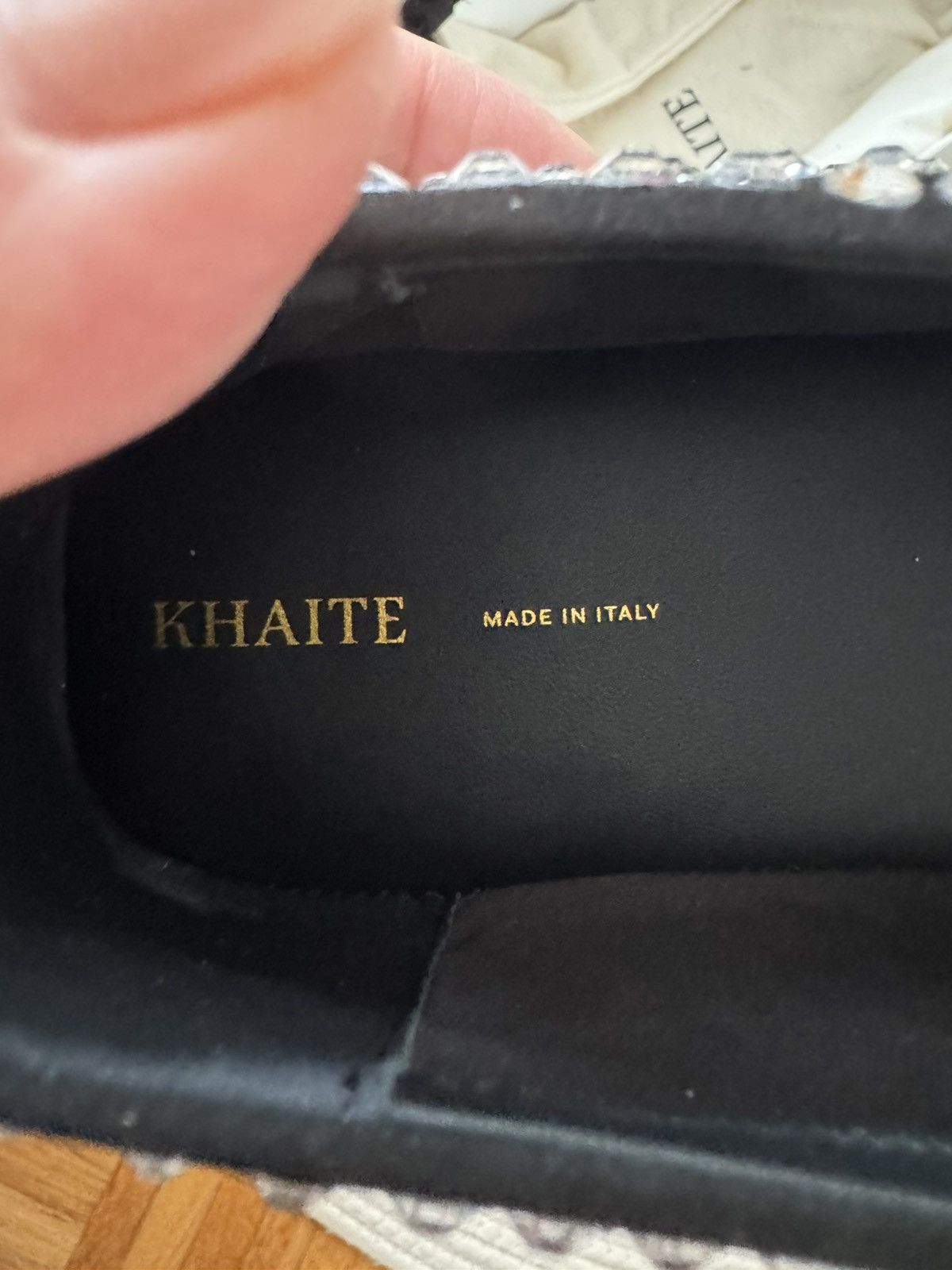 KHAITE KHAITE Marcy embellished ballet flats size 37.5 Size US 7 / IT 37 - 7 Thumbnail