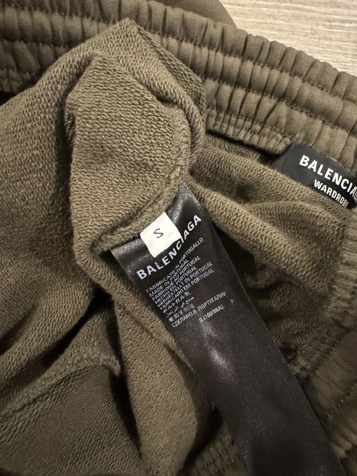Balenciaga Olive Campaign Sweatpants Size US 34 / EU 50 - 4 Thumbnail
