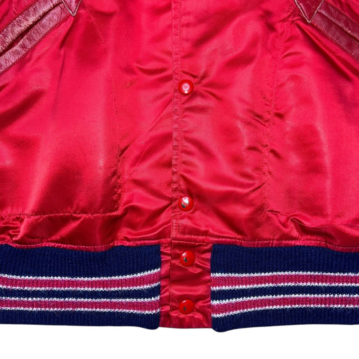 MLB Vtg 1960s MLB St. Louis Cardinals KM Pro Co Red Satin Jacket Size US L / EU 52-54 / 3 - 13 Thumbnail