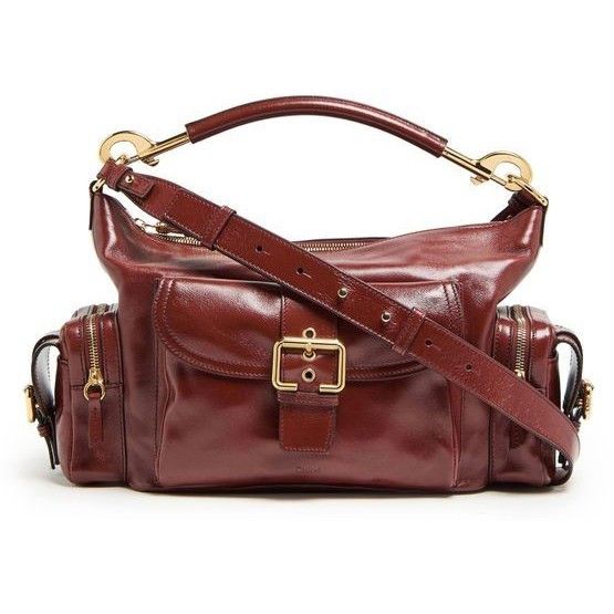 Chloe Chloe Camera Dawn Red Leather Shoulder Bag New & Authentic Size ONE SIZE - 1 Thumbnail