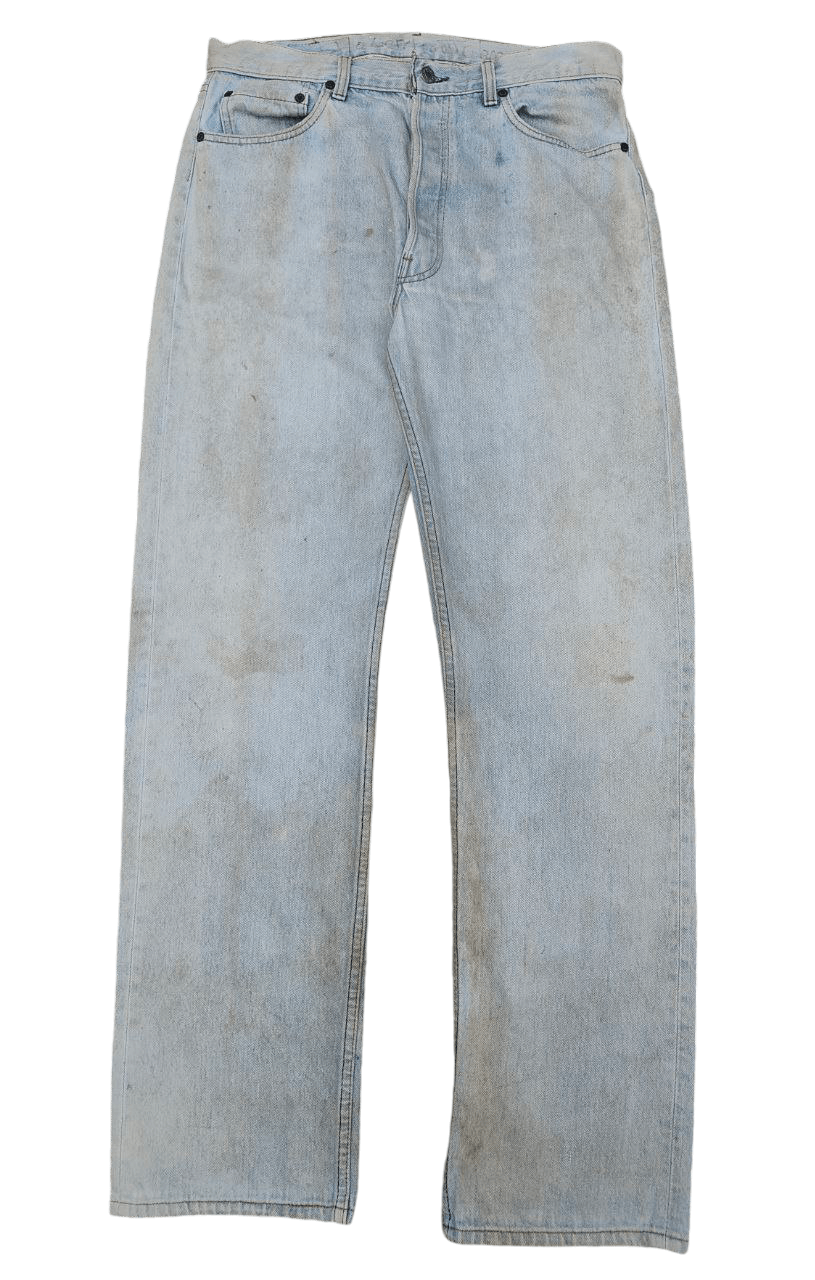 Levi's Vintage Clothing 70s Vintage Levi's 501 Mudwash worn Denim Size US 34 / EU 50 - 1 Thumbnail