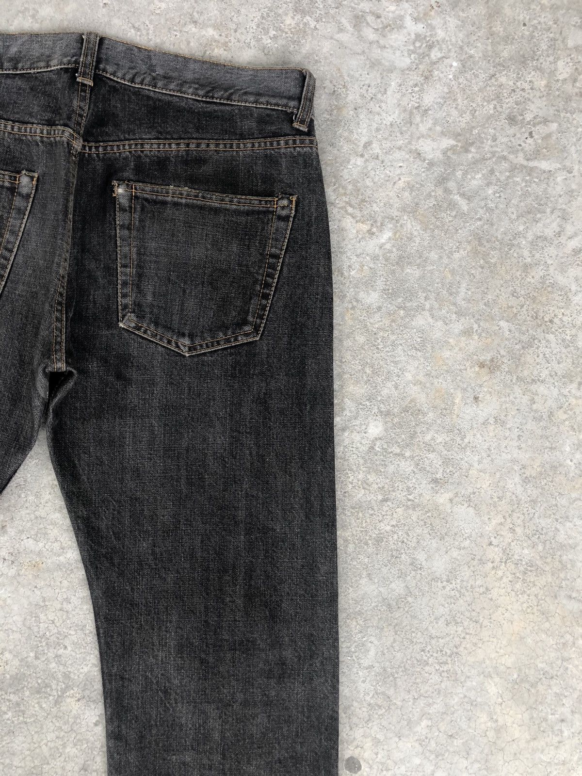 Comme des Garcons Comme des Garcons Homme Selvedge Denim Distressed Jeans Size US 32 / EU 48 - 10 Thumbnail
