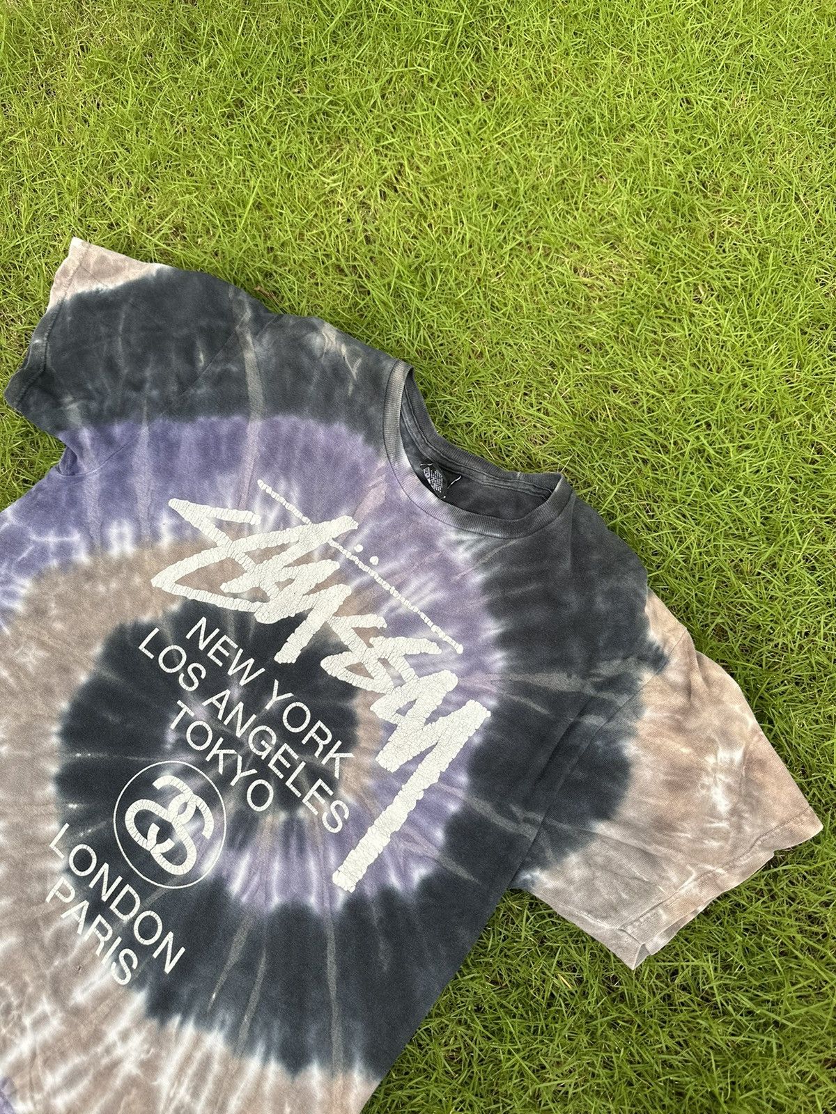 Stussy × Vintage STUSSY VINTAGE BIG LOGO STREETWEAR T-SHIRT Size US M / EU 48-50 / 2 - 4 Thumbnail